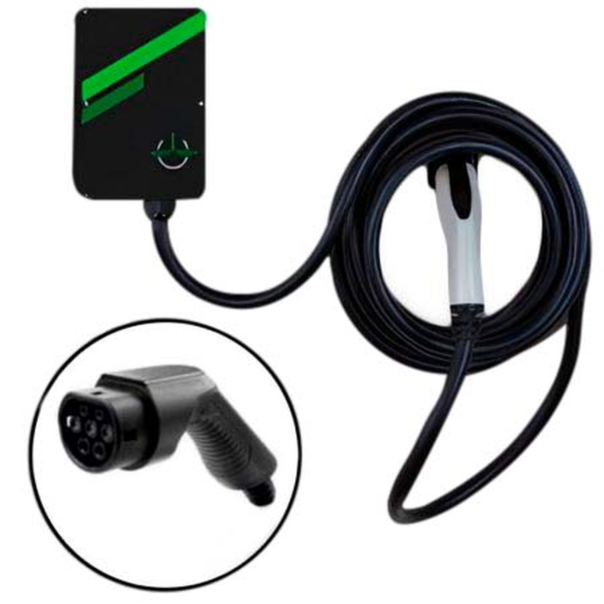 Зарядная станция для электромобилей Тип2 с кабелем 32А/380В/22кВт