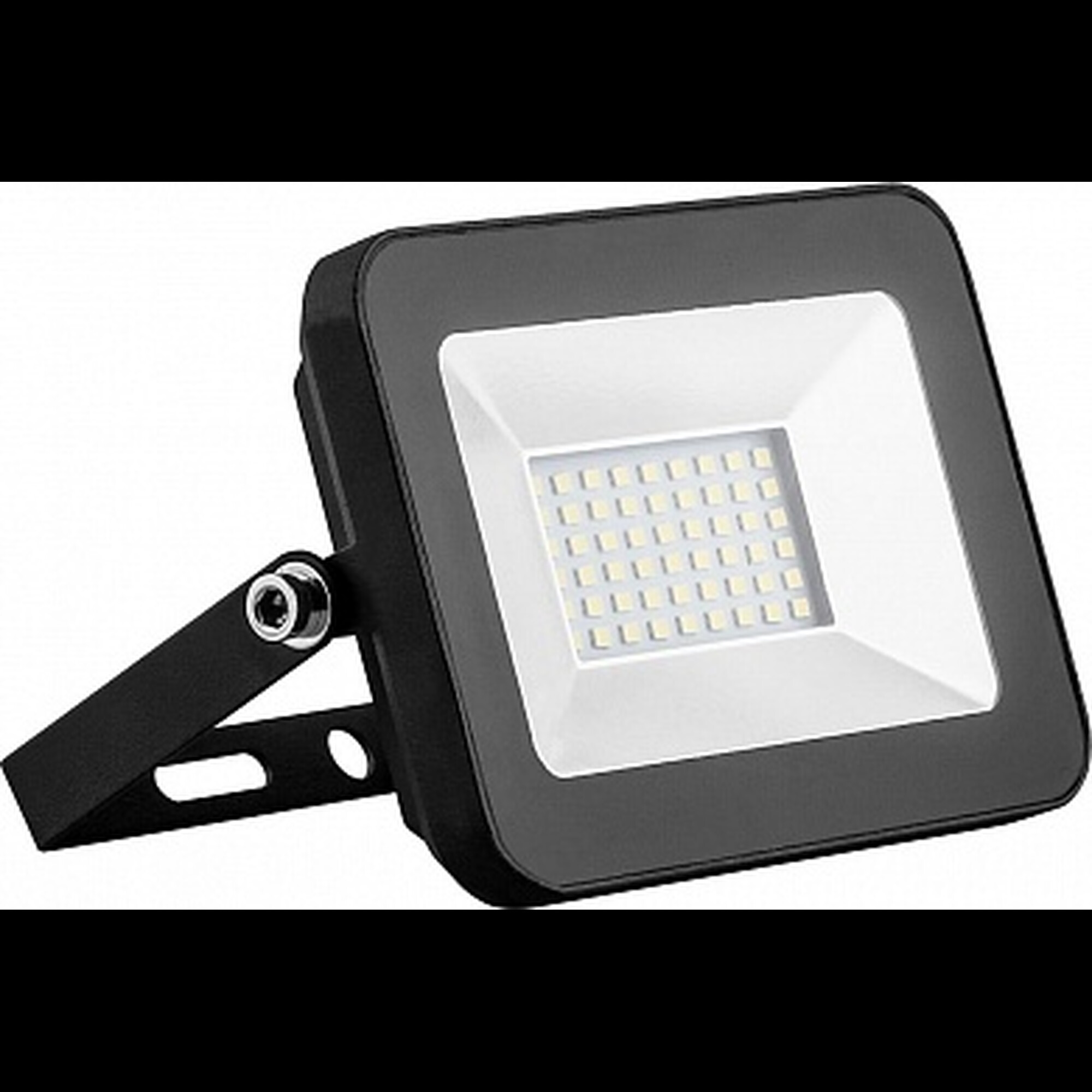 Прожектор светодиодный SFL90-20 2835SMD 20W 6400K  AC220V/50Hz IP65 черный 126*27*85мм Feron