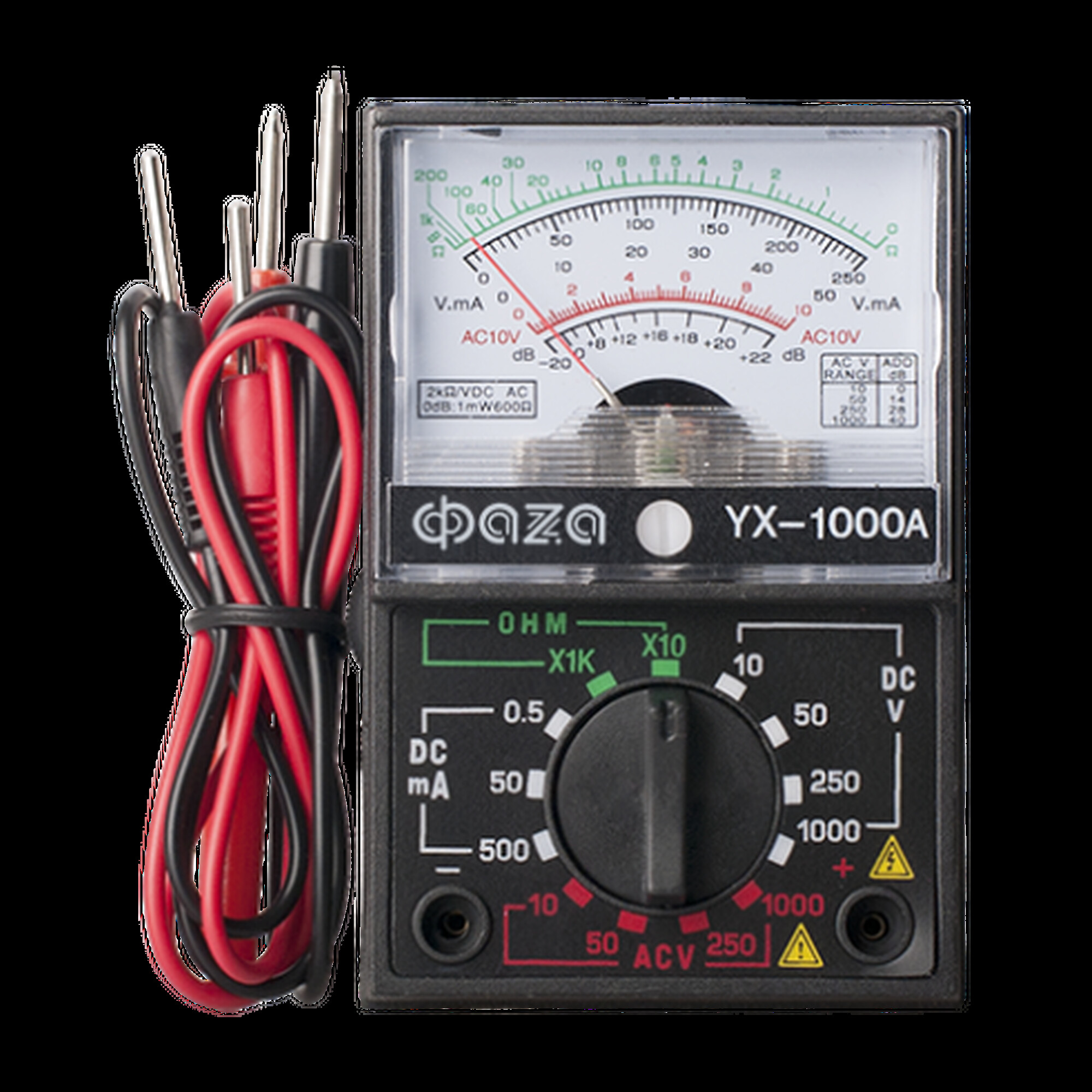 Мультиметр ФАZА аналоговый YX-1000A