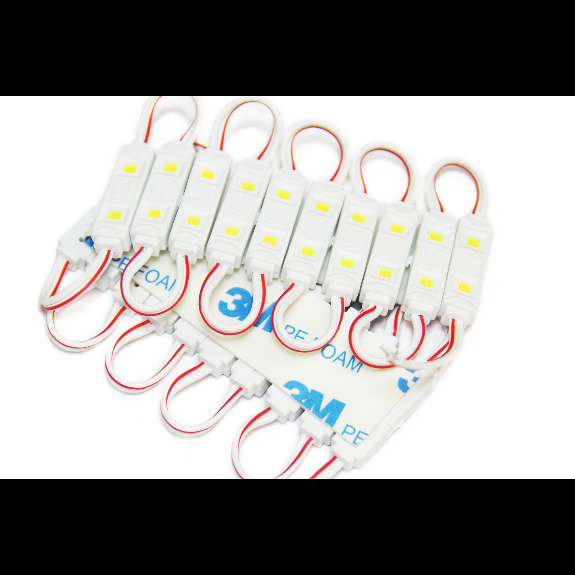 Модуль светодиодный mini 2 SMD 2835 0,4Вт 20Лм 6000К-6500К (без линзы 120) - 1шт. SignImpress