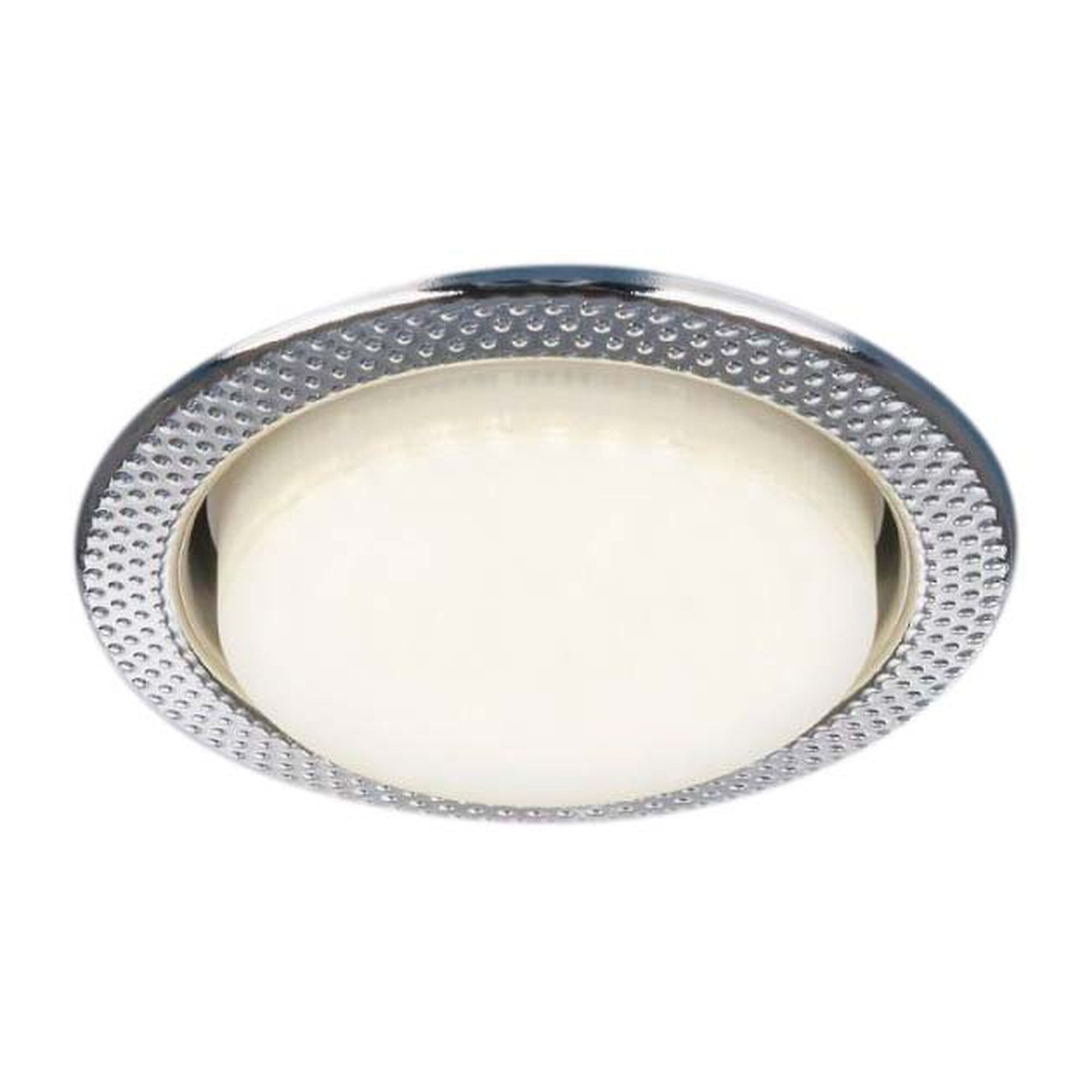 Светильник встраиваемый 1066 GX53 перфорация хром Elektrostandard (распродажа)