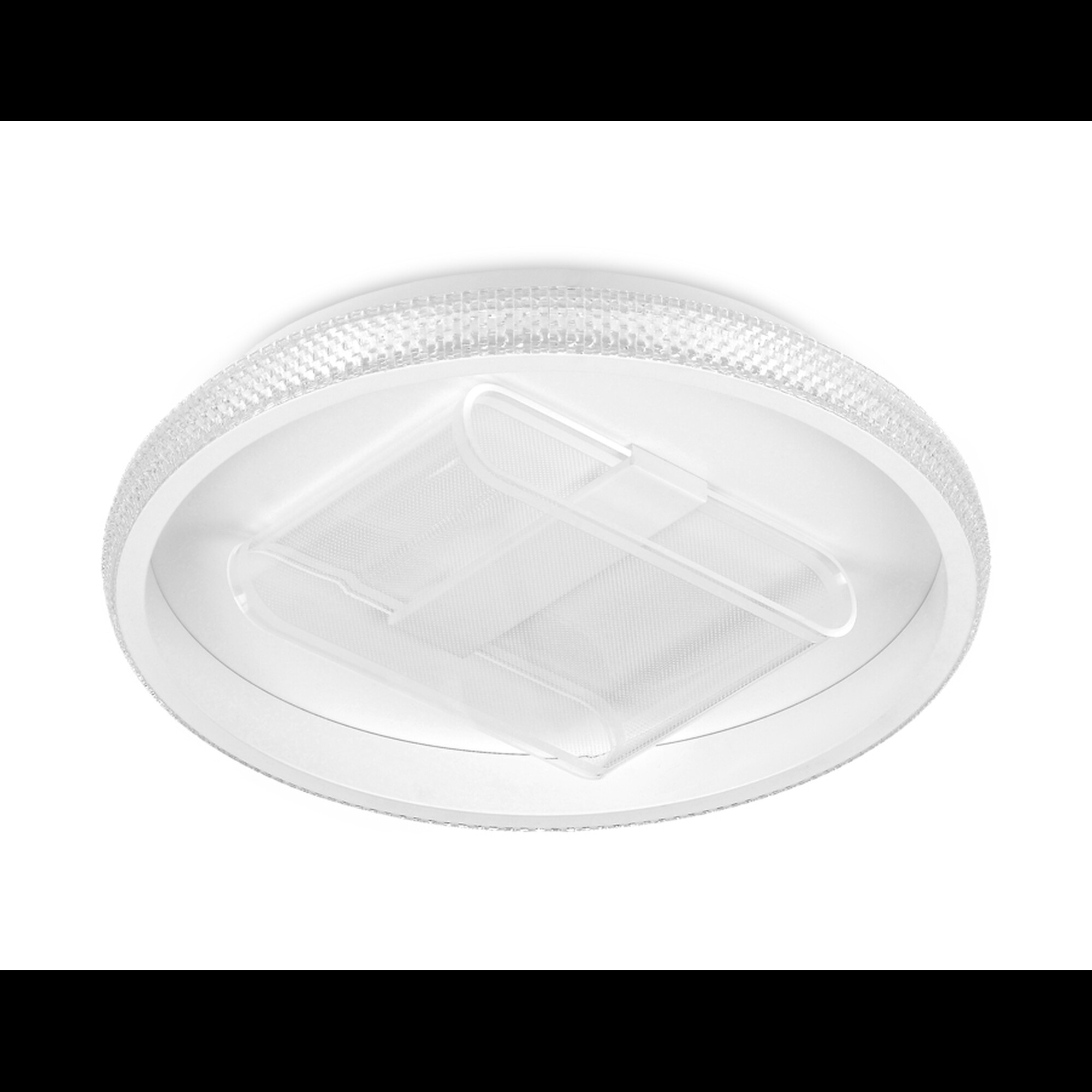 Потолочный светодиодный светильник с пультом FA600 WH белый 66W D470*90 Ambrella light 