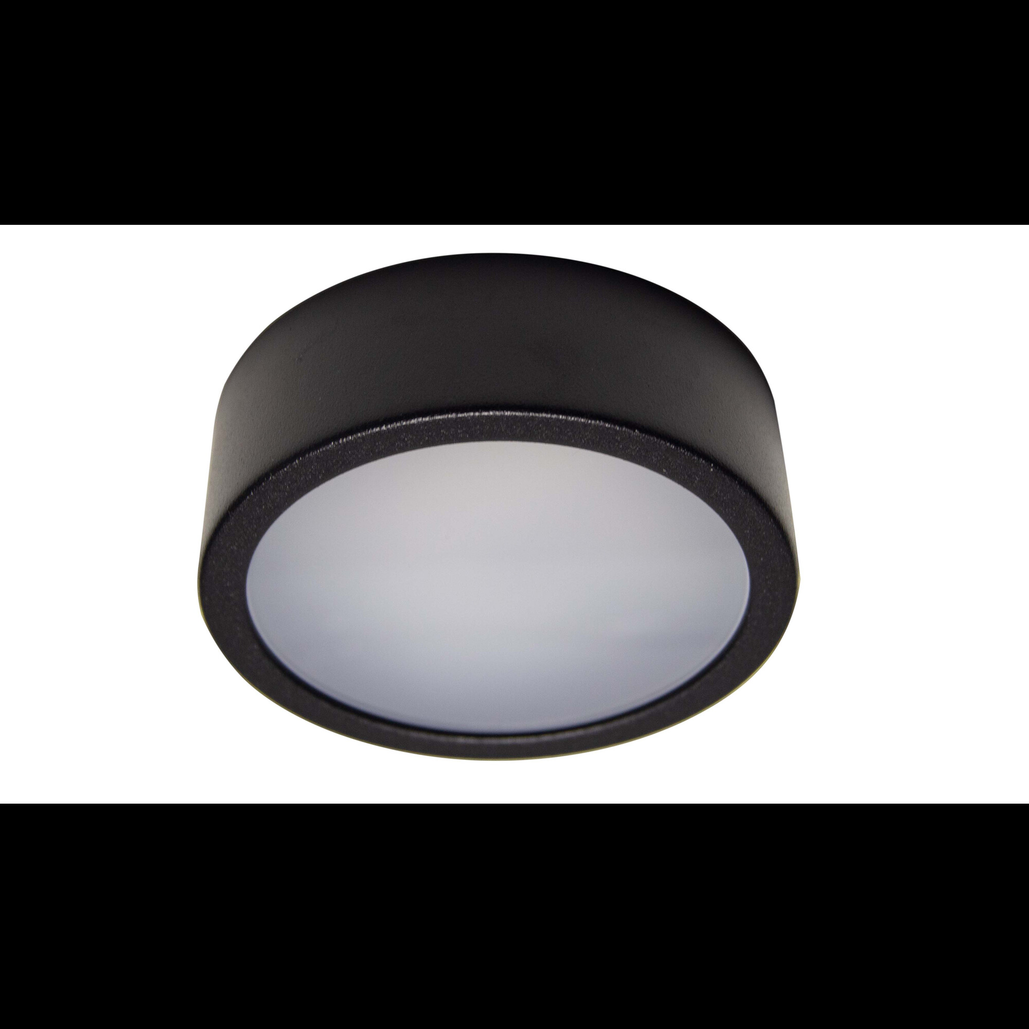 Светильник накладной CK80-6H.WP черный матовый (муар) (распродажа)