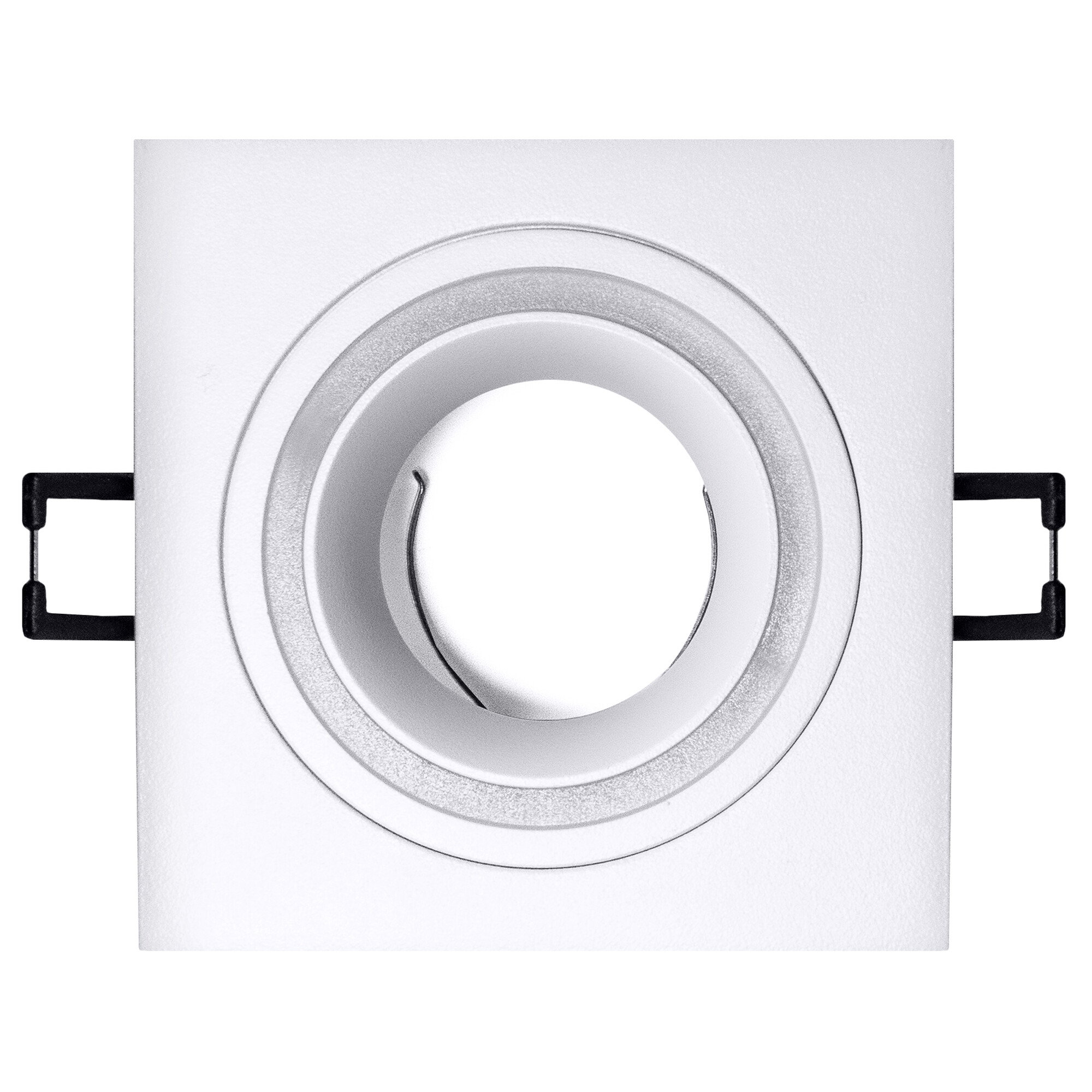 Светильник встраиваемый GU5.3 (MR16) с акрилом квадрат 010404 Белый SignImpress