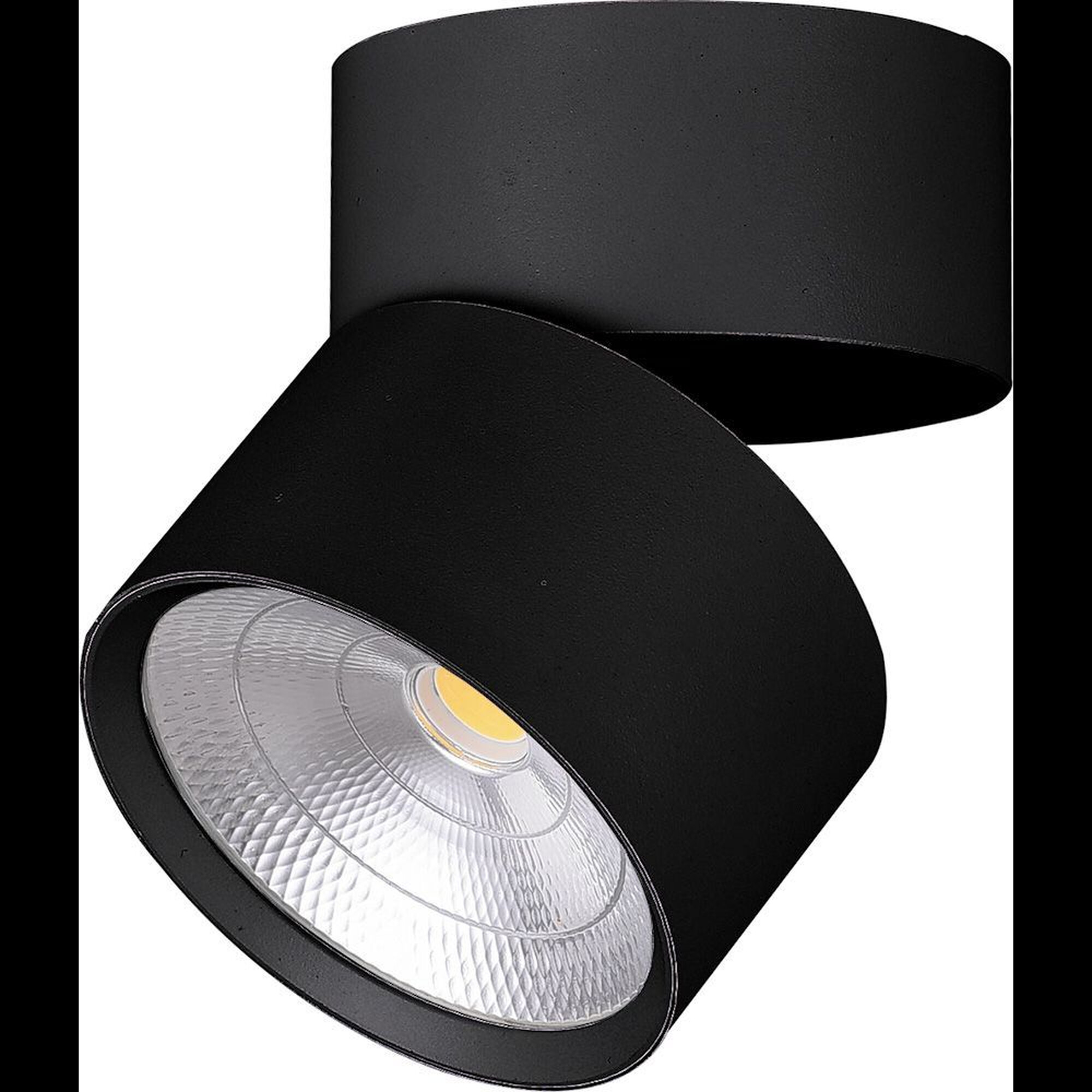 Светильник накладной наклонный AL520, 15W, 1350Lm, 4000K, 90 градусов, черный Feron