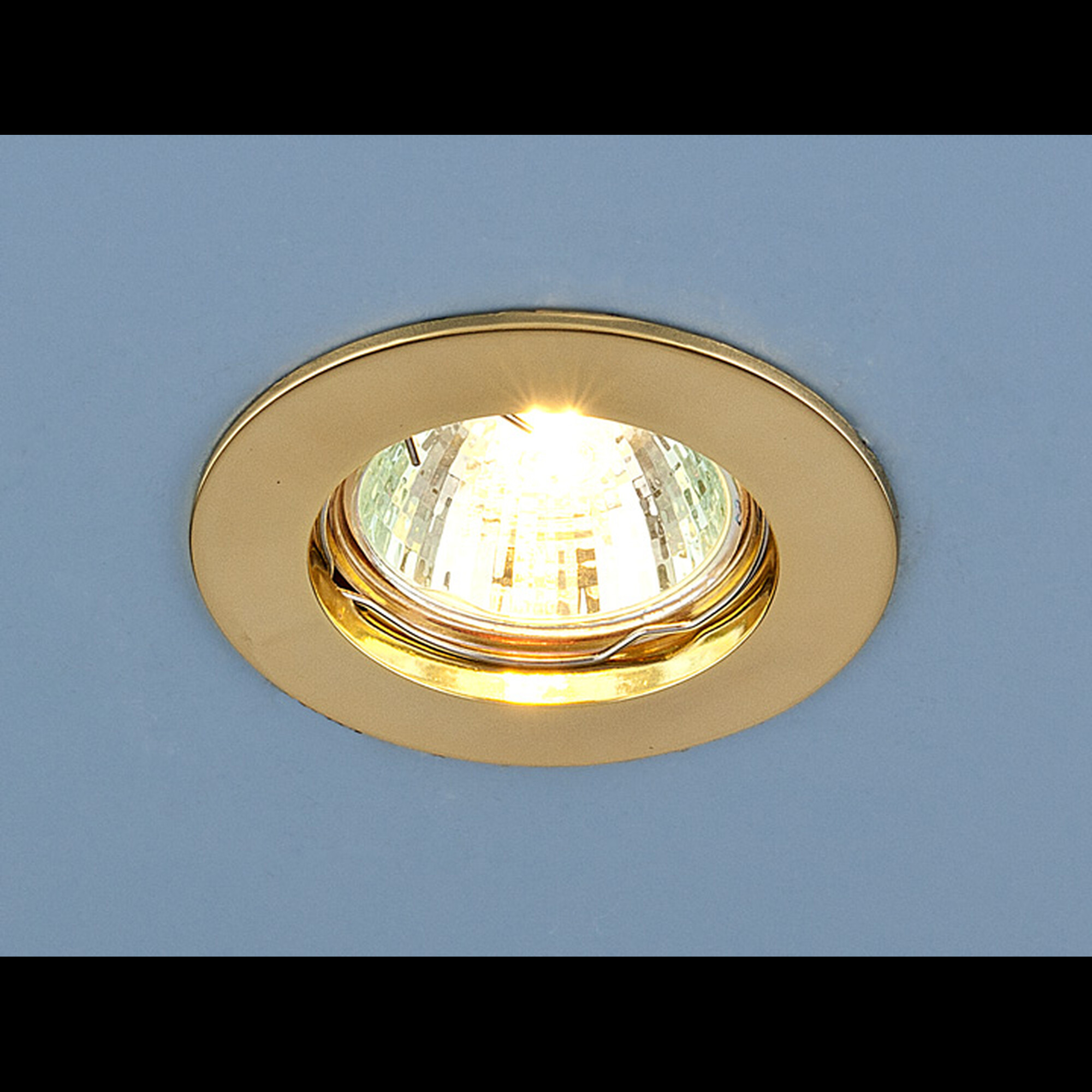 Светильник встраиваемый 863 MR16 стандарт золото Elektrostandard (распродажа)