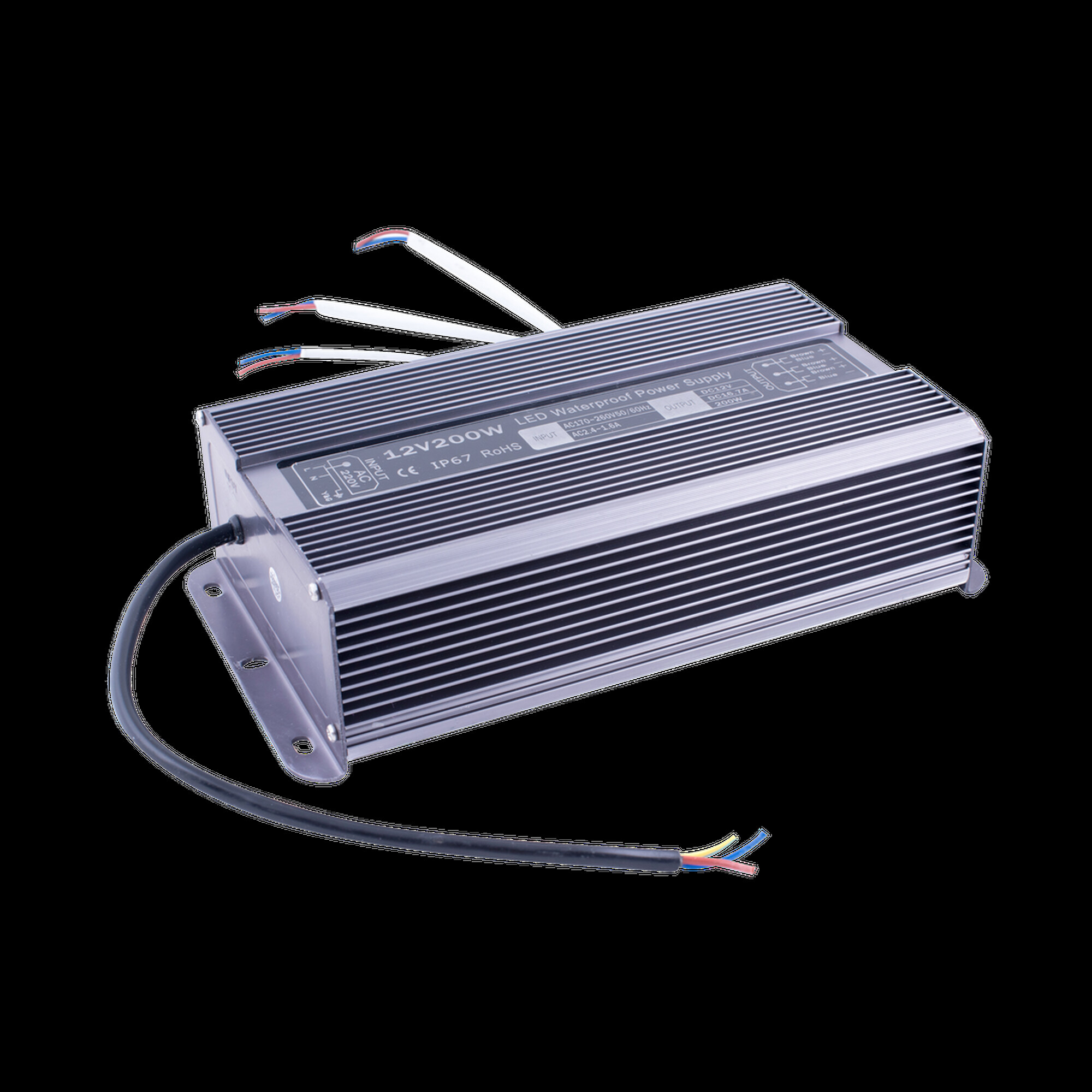 Блок питания Al TPW, 200W влагозащитный, 12V SWG
