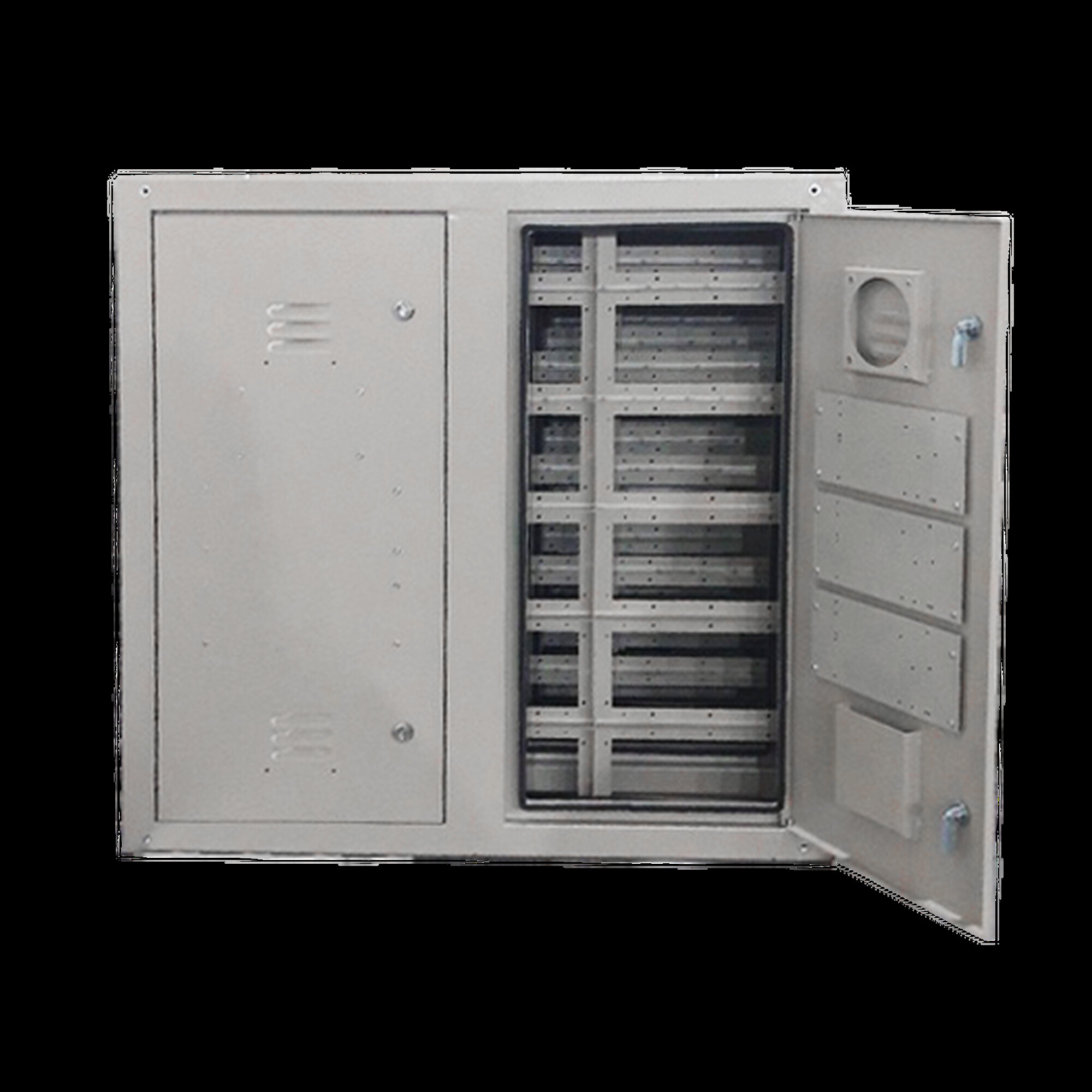 Кабинет металлический уличный тыловой (2 двери) 960*960