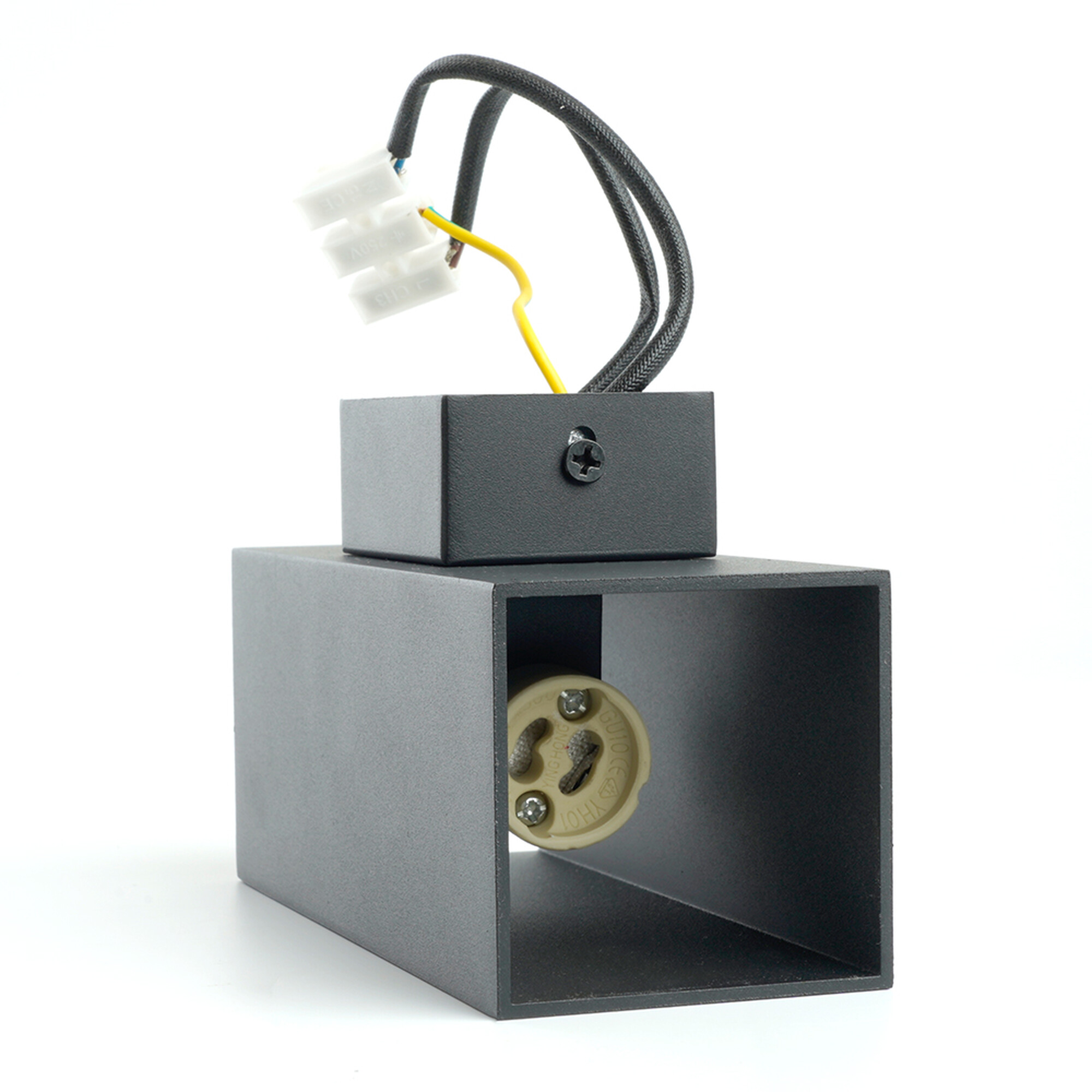 Светильник настенный 35W, 230V, 2*GU10, чёрный ML1740 Feron