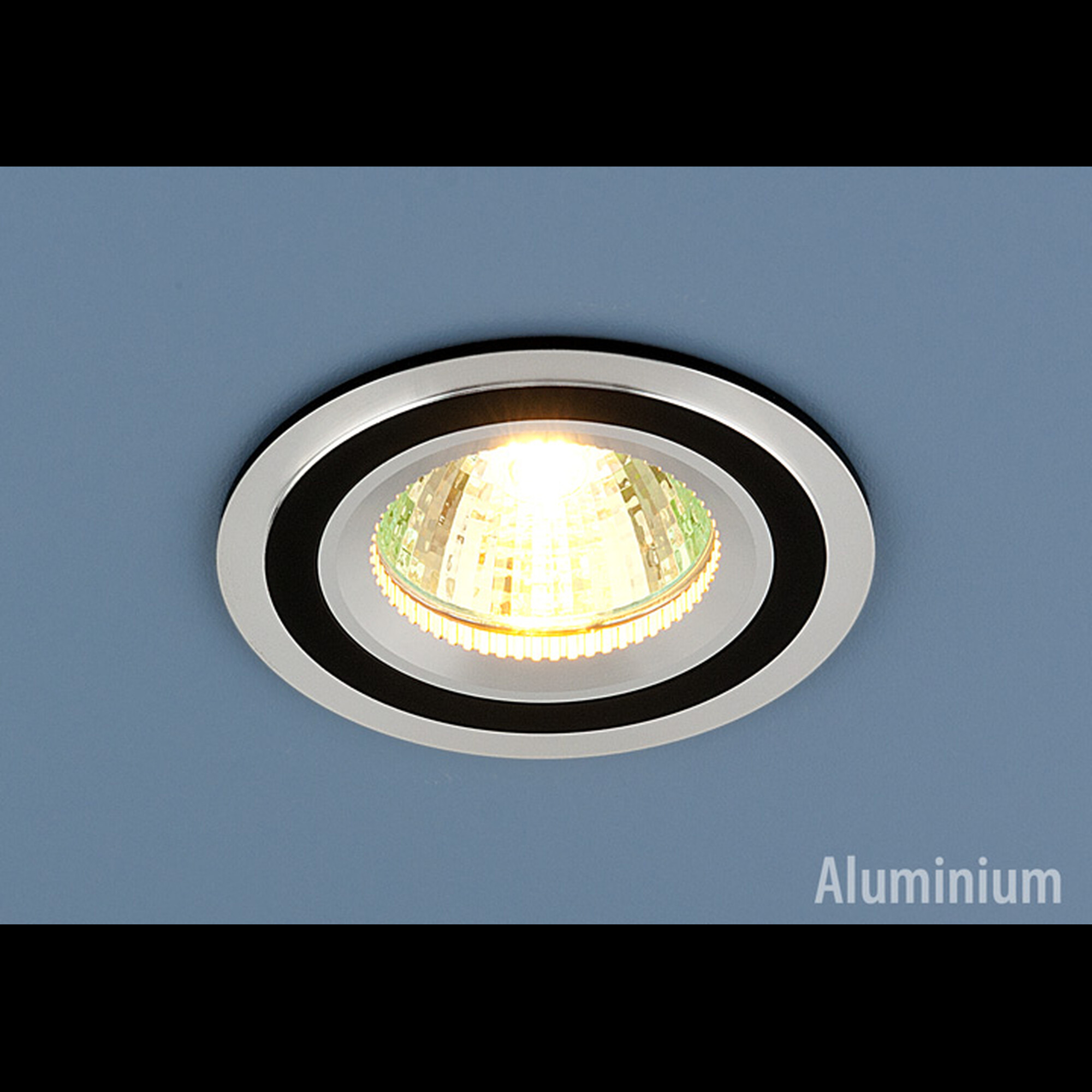 Светильник встраиваемый 5305 MR16 хром/чёрный Elektrostandard (распродажа)