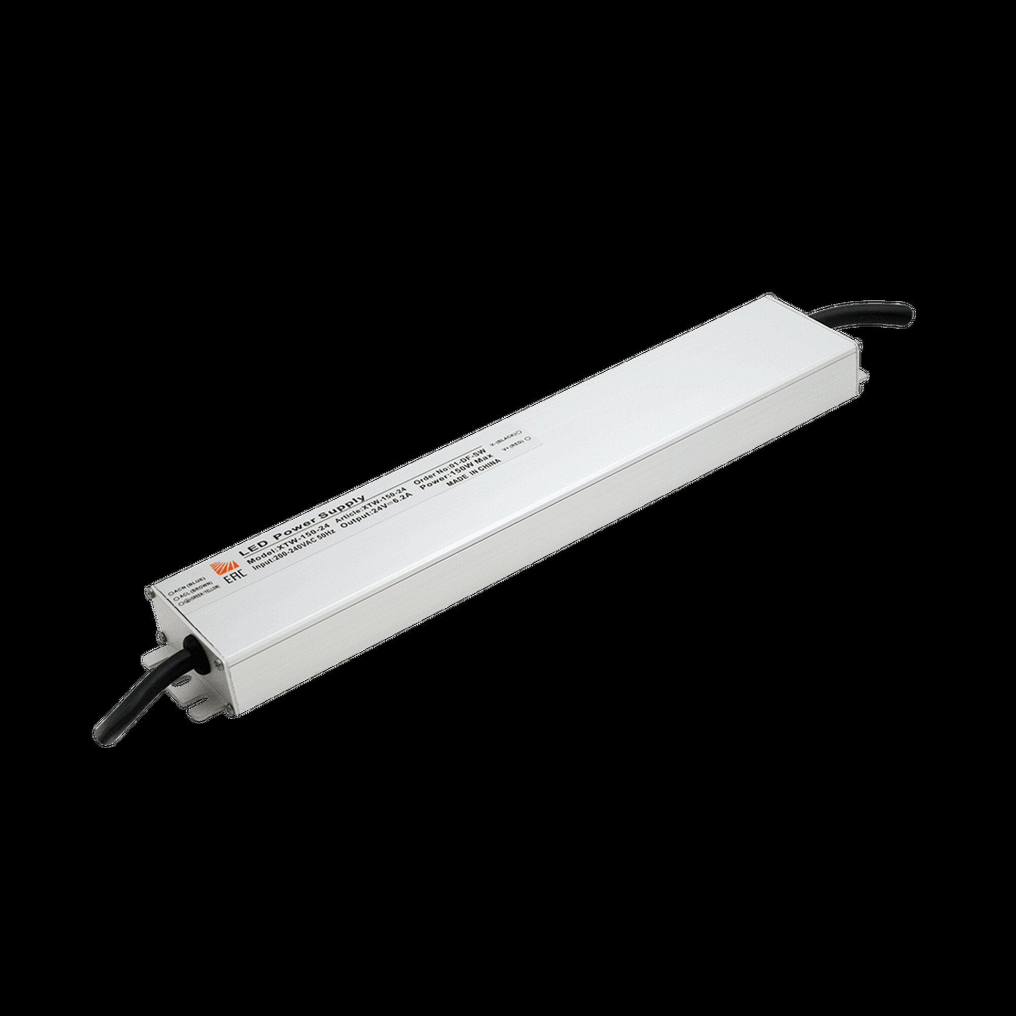 Блок питания ультратонкий в мет.ом корпусе IP67 150W 24V SWG