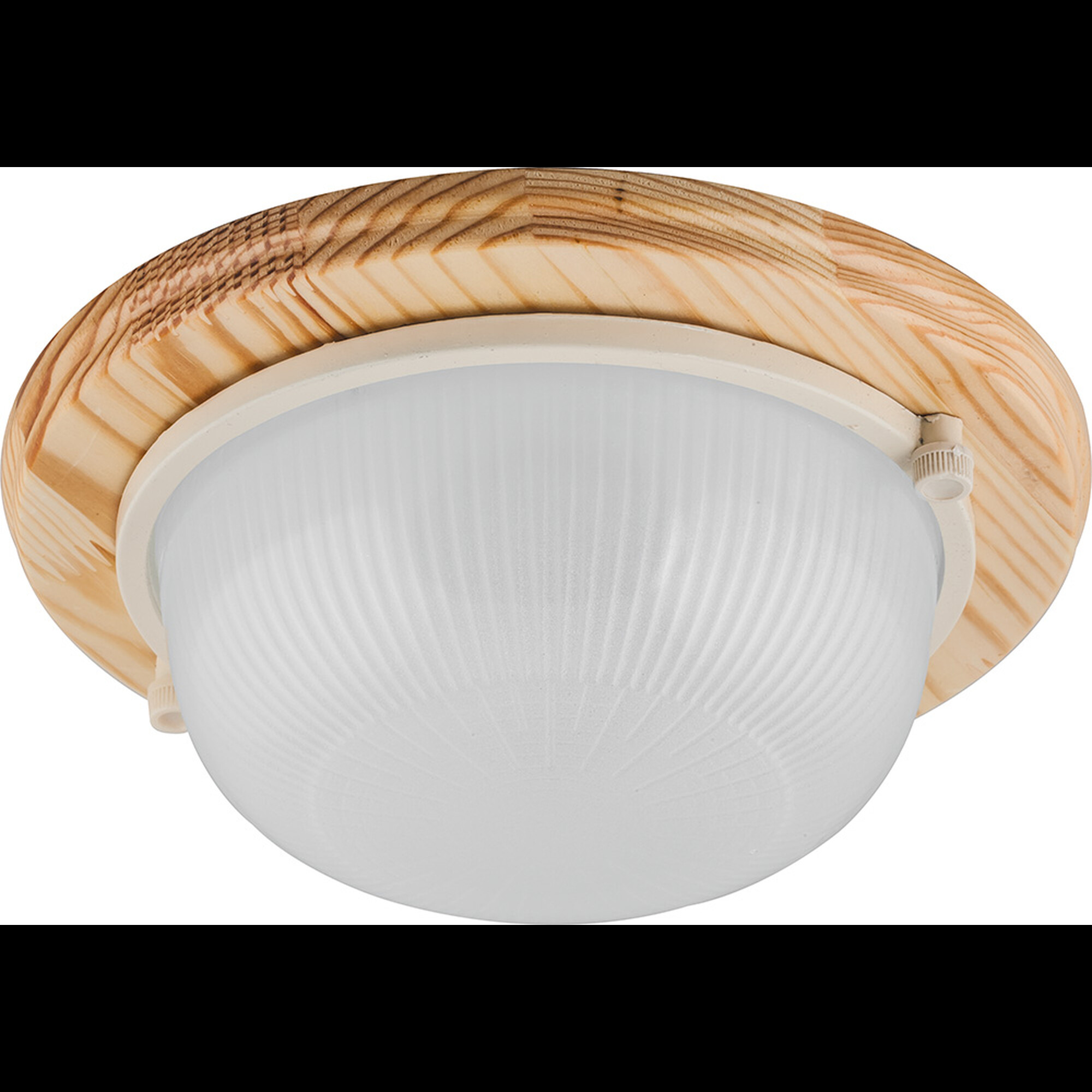 Светильник светодиодный НБО 03-60-011 220V 60Вт  Е27 IP54 дерево, клен, круг Feron