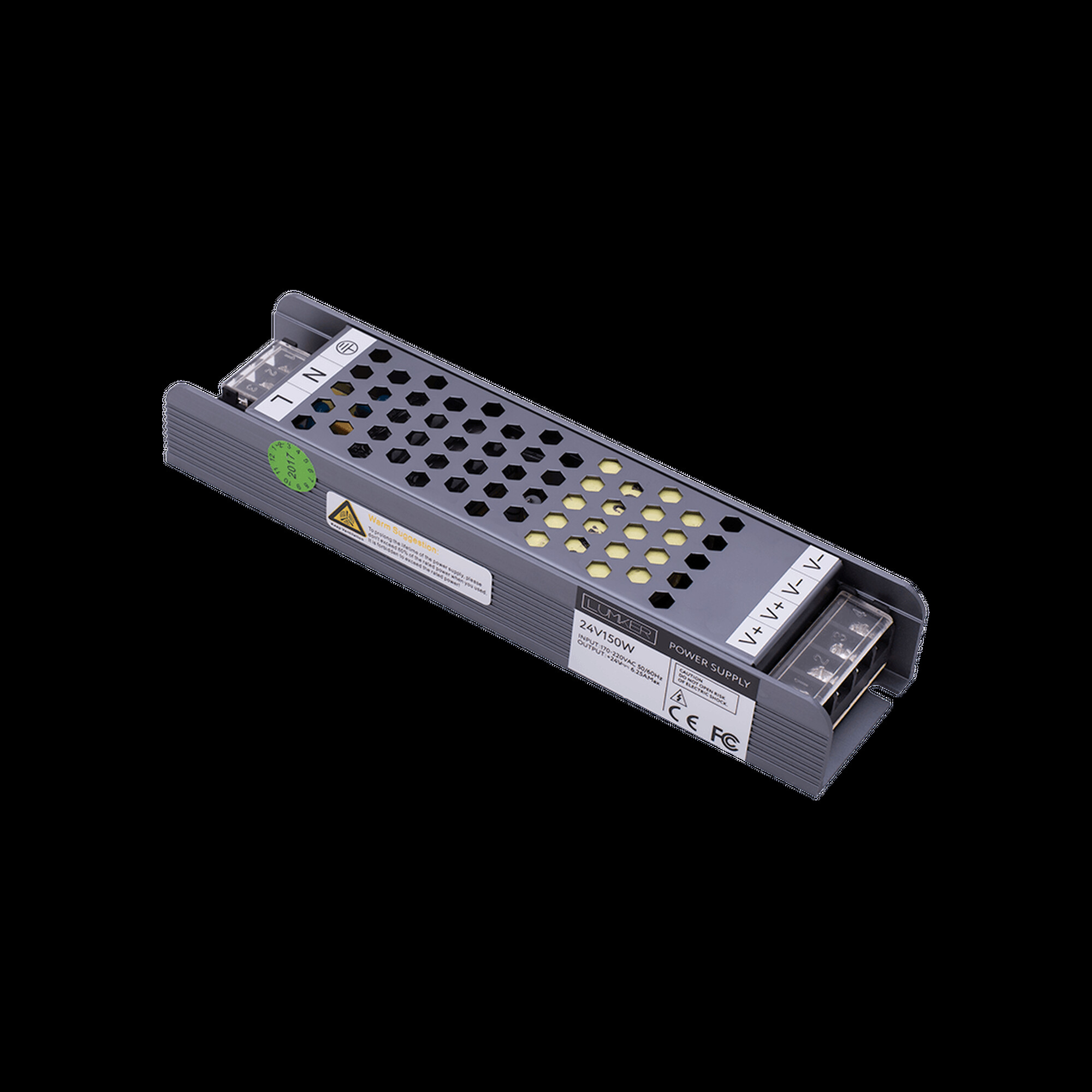 Блок питания LUX компактный, 24В, 150Вт, IP20 SWG
