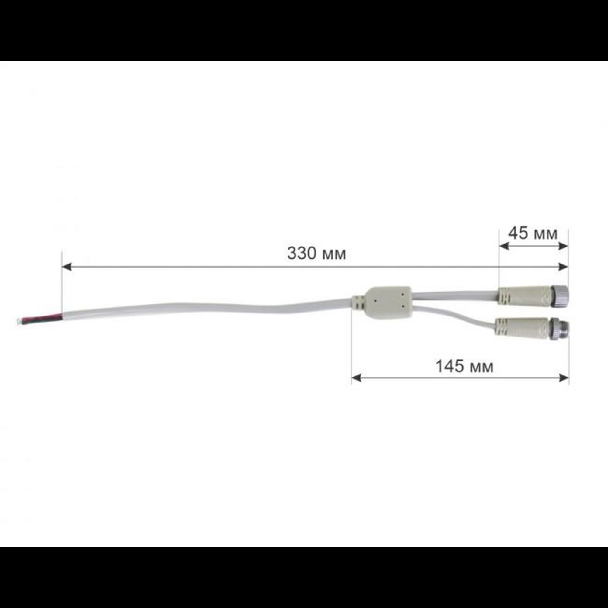 Коннектор для светильника NH10 2pin Т-образный SignImpress