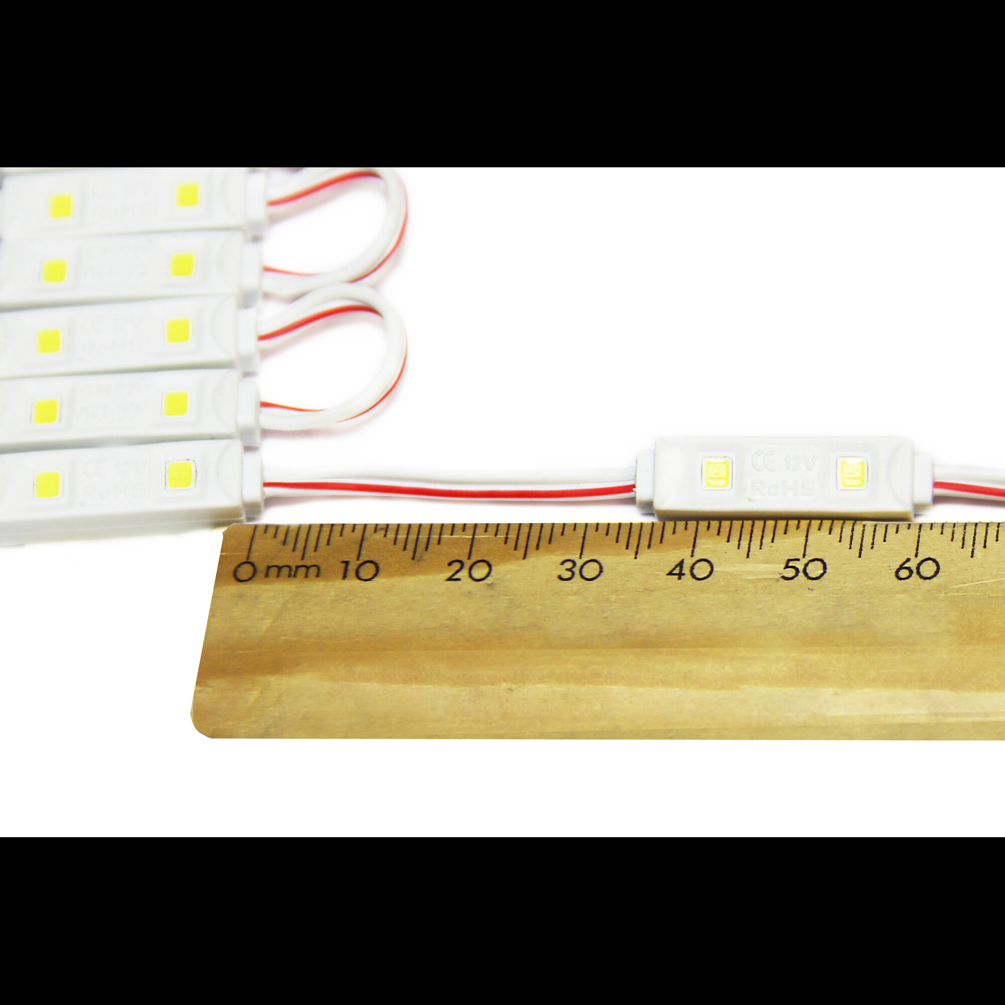 Модуль светодиодный mini 2 SMD 2835 0,4Вт 20Лм 6000К-6500К (без линзы 120) - 1шт. SignImpress