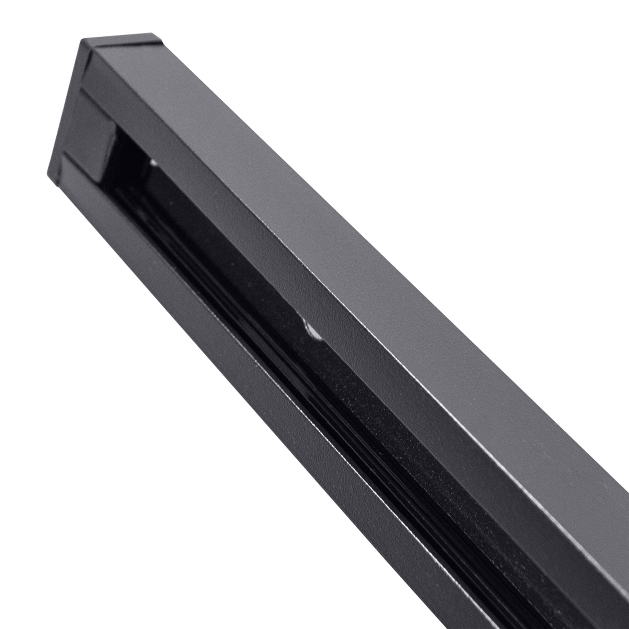 Шинопровод однофазный накладной Standard 220В для трековых светильников Чёрный 2м SignImpress