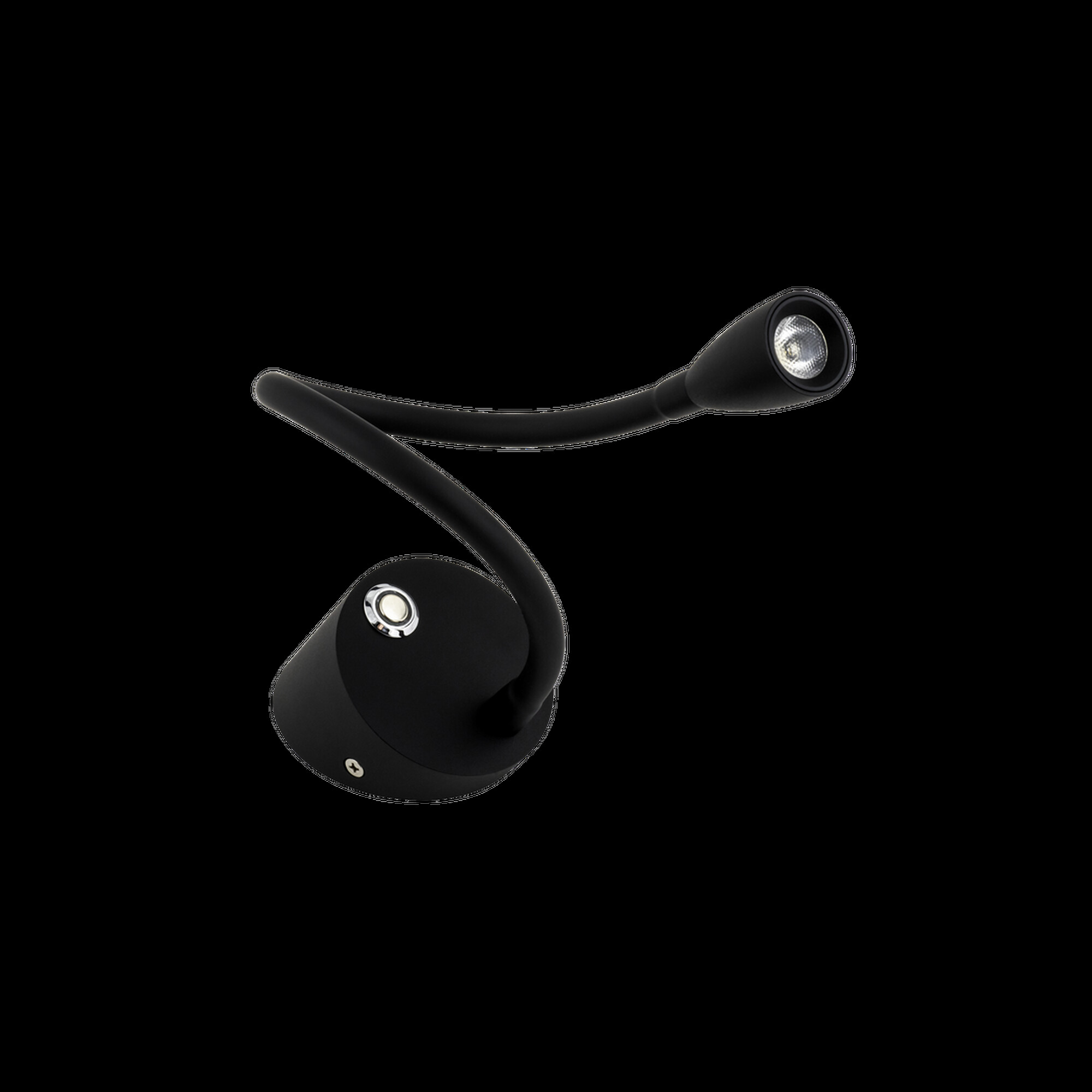 Светильник настенный BED, черный, диммируемый, 3Вт, 3000K, IP20, BQ004103-A-3-DIM-BL-WW SWG