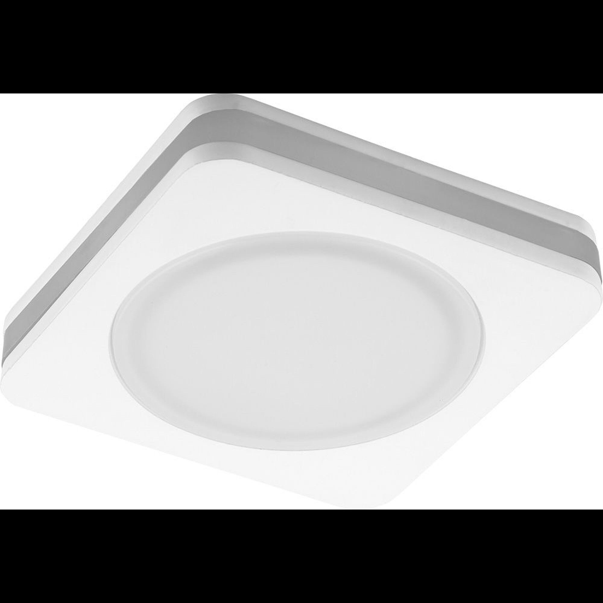 Светильник точечный квадрат AL601 7W 560Lm 4000K белый Feron