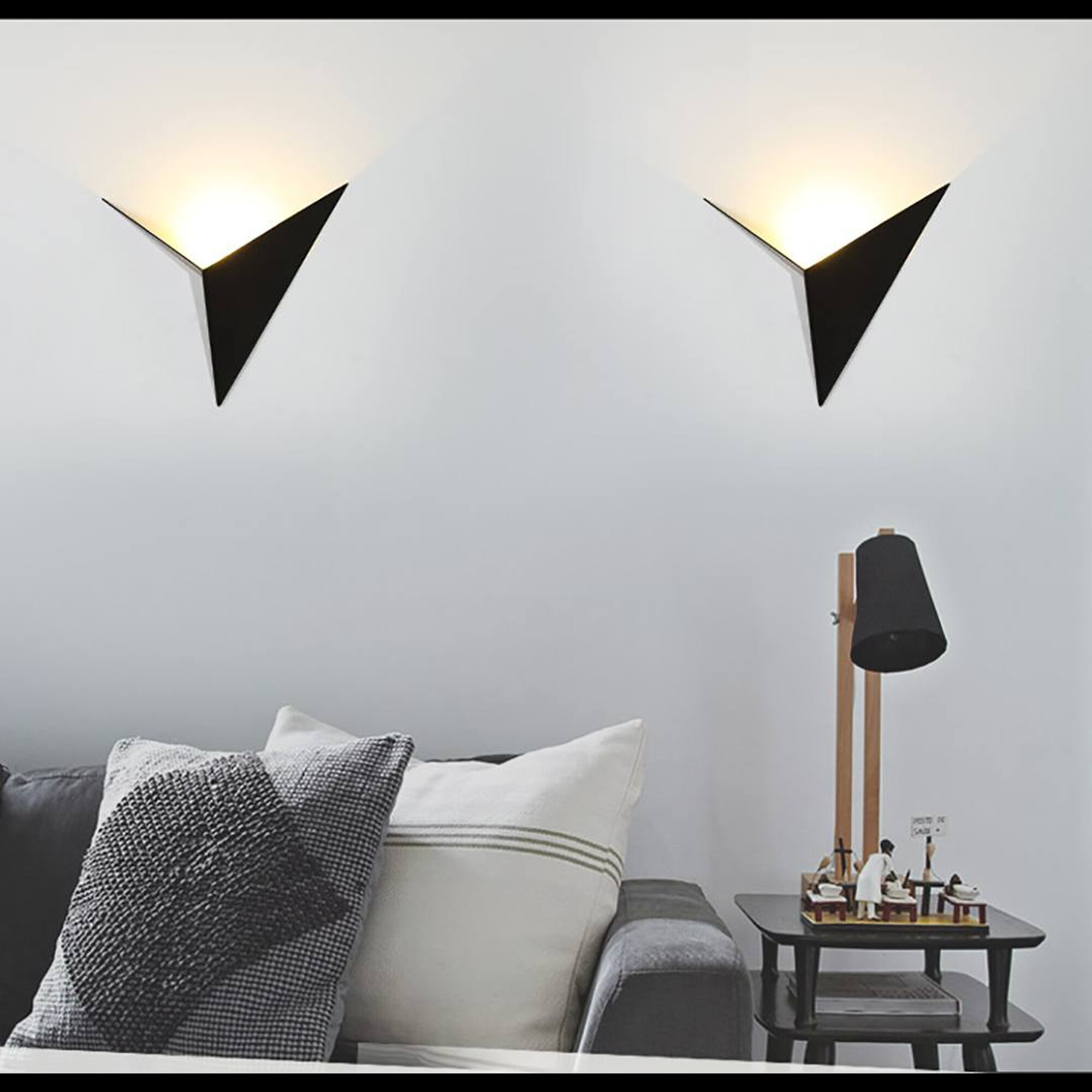 Светильник настенный TRIK , черный, 3Вт, 4500K, IP20, GW-9103-3-BL-NW SWG