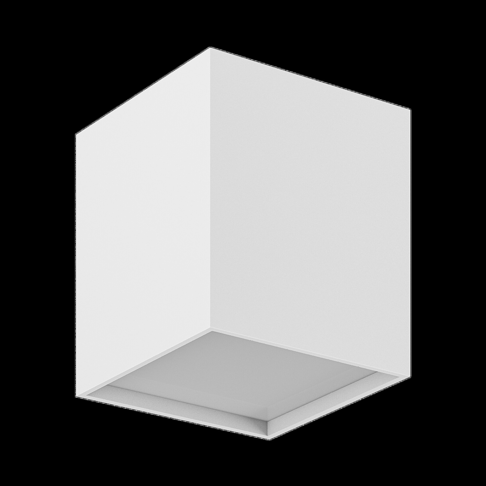 Светильник накладной квадрат GW белый 10Вт IP20 Теплый белый (3000К) SWG