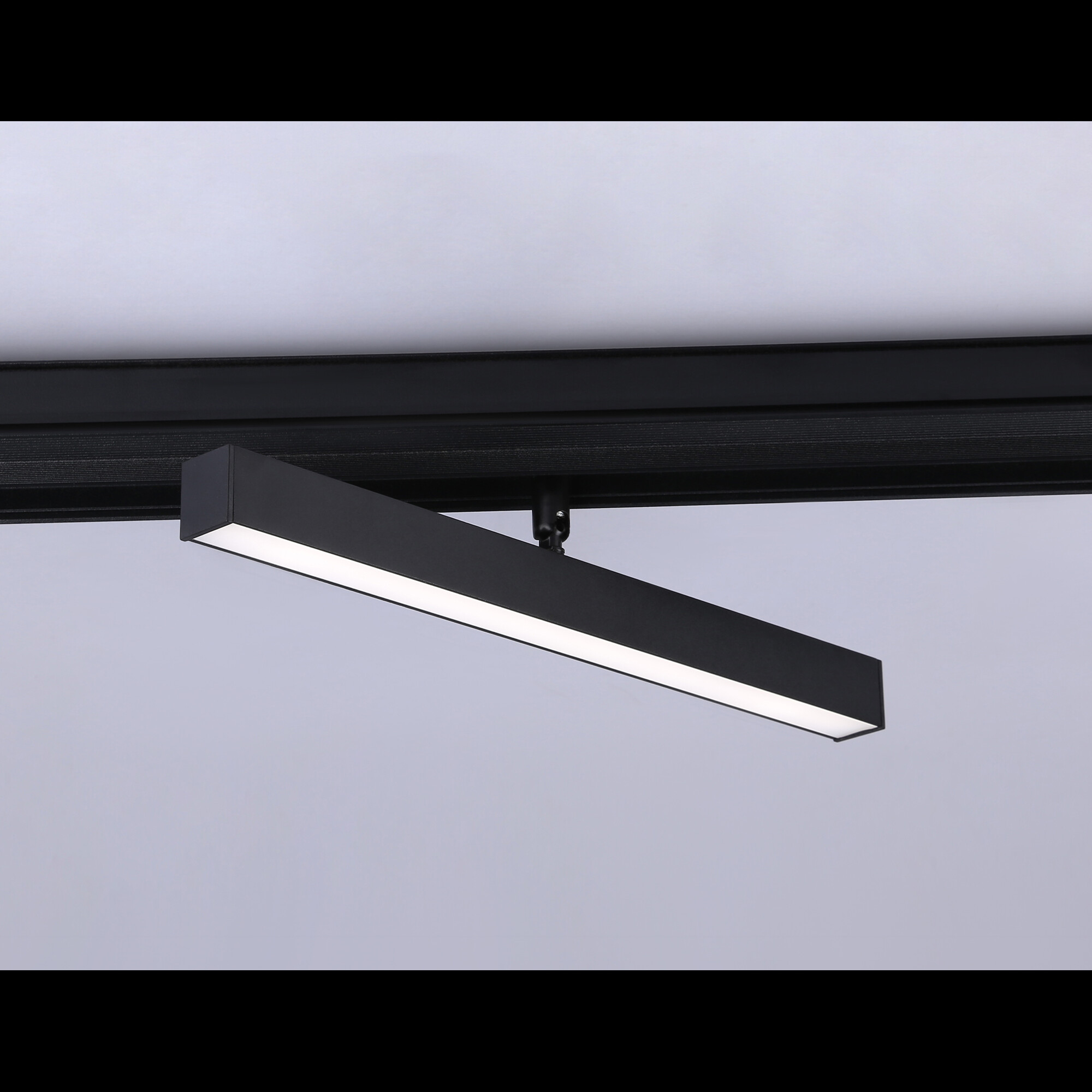 Светильник светодиодный трековый для шинопровода Magnetic GL4201 BK черный IP20 12W 4200K 48V Ambrel