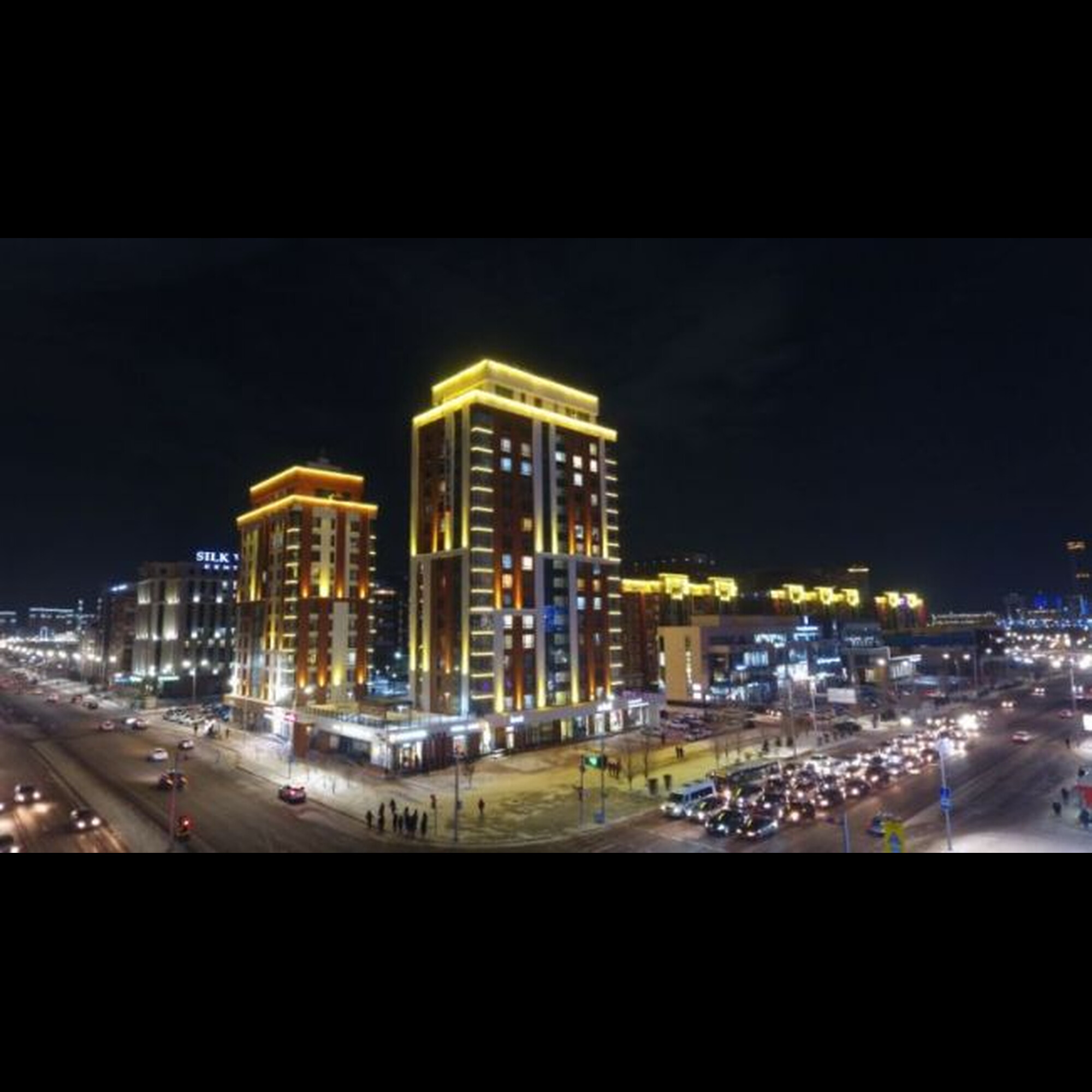 Прожектор линейный архитектурный WLN DMX 24В 36Вт RGB 10*60˚1m SignImpress