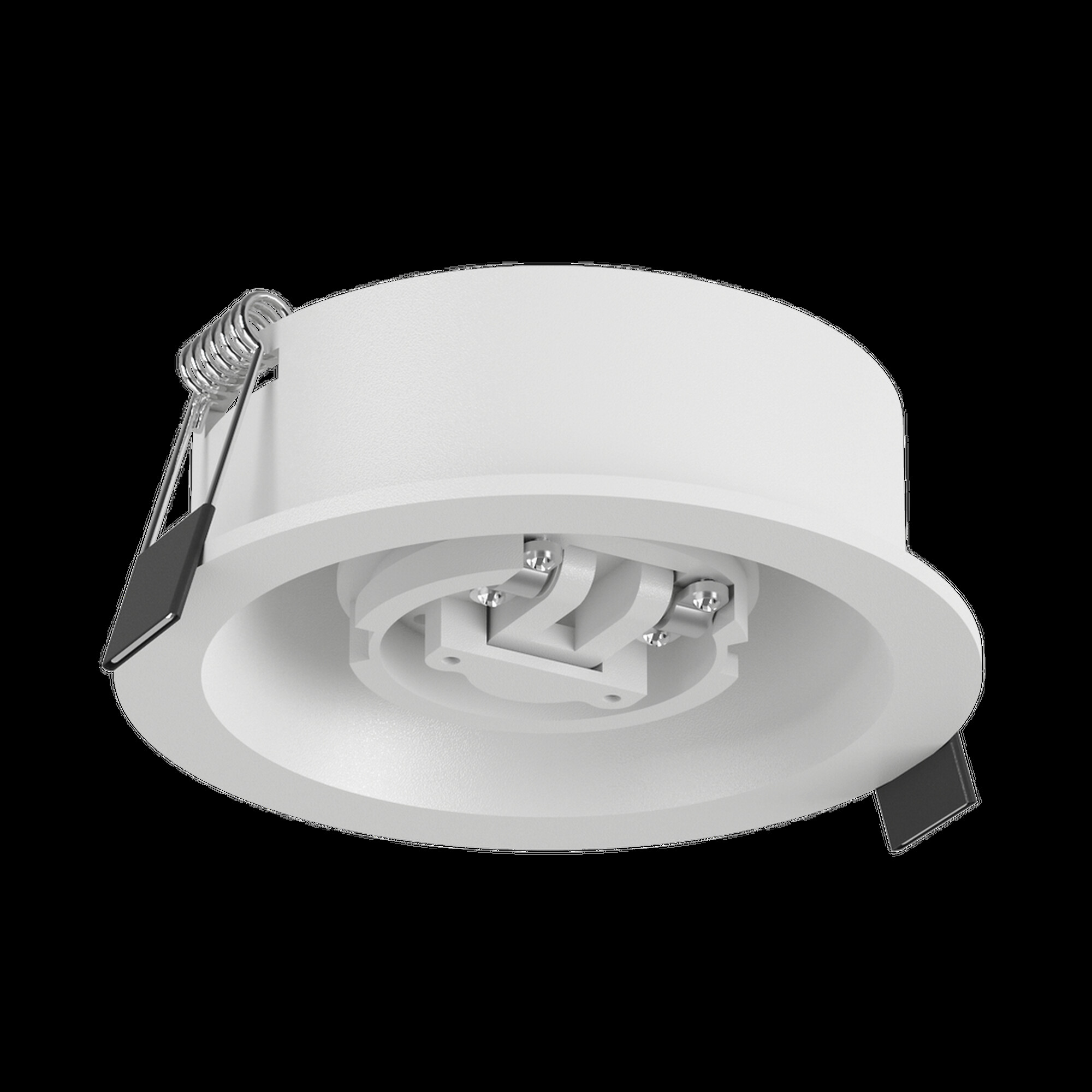 Крепление сменное М7 MINI VILLY, поворотное встраиваемое углубленное, цвет белый SWG