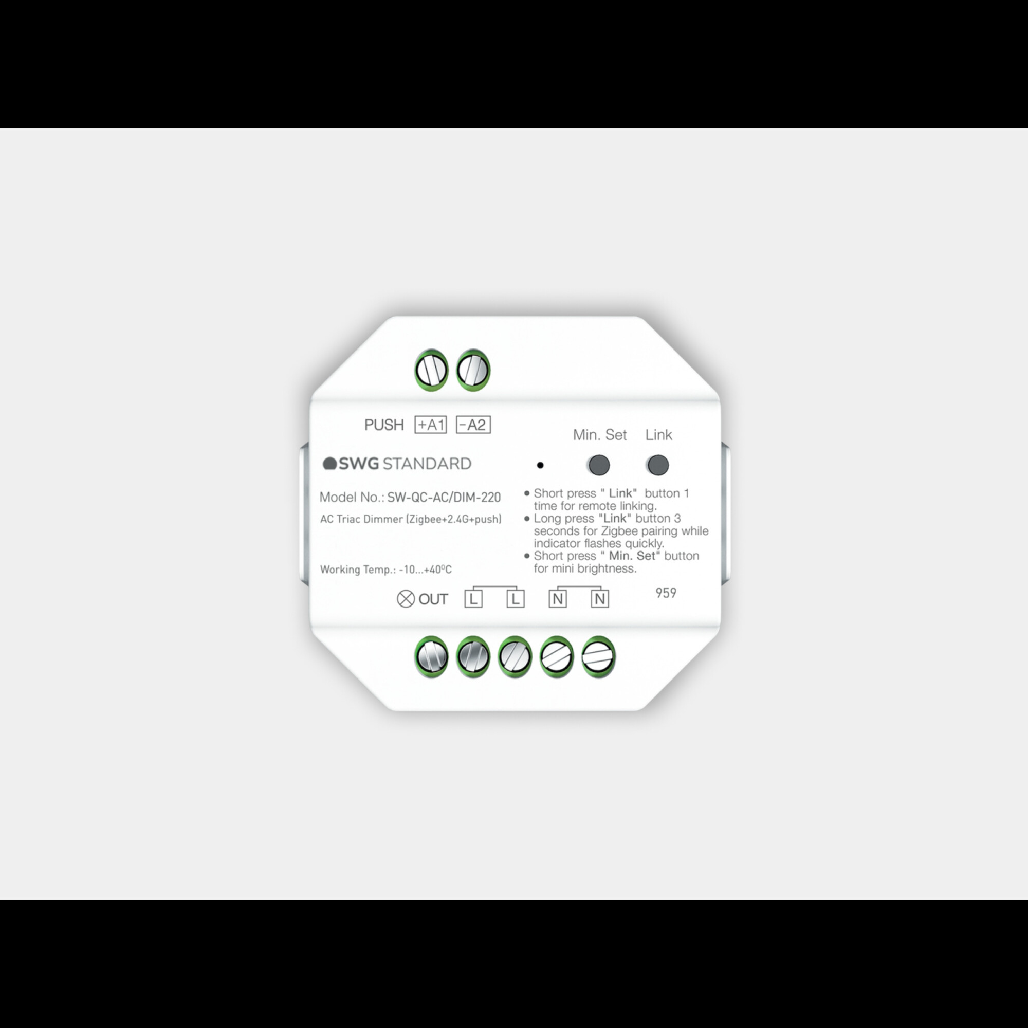 Диммер AC TRIAC SW-QC-АС/DIM-220 Quick Control SWG