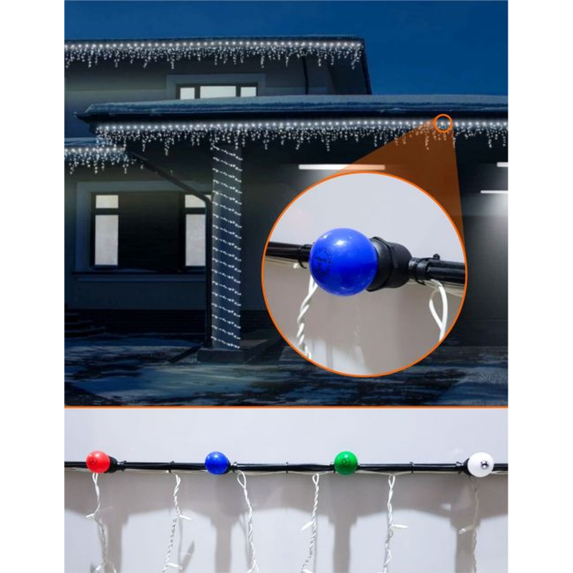 Белт-Лайт накладной шаг 25см.(восьмигранный патрон)