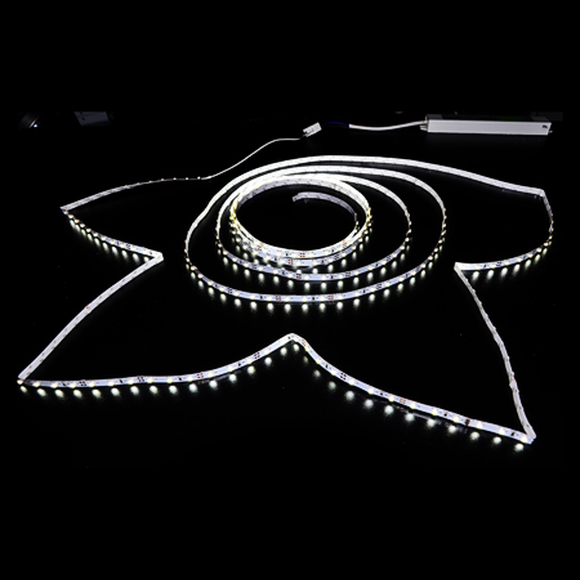 Лента светодиодная, 60SMD(2835)/m 4.8W/m 12V 5m 6500К , LS603 Feron