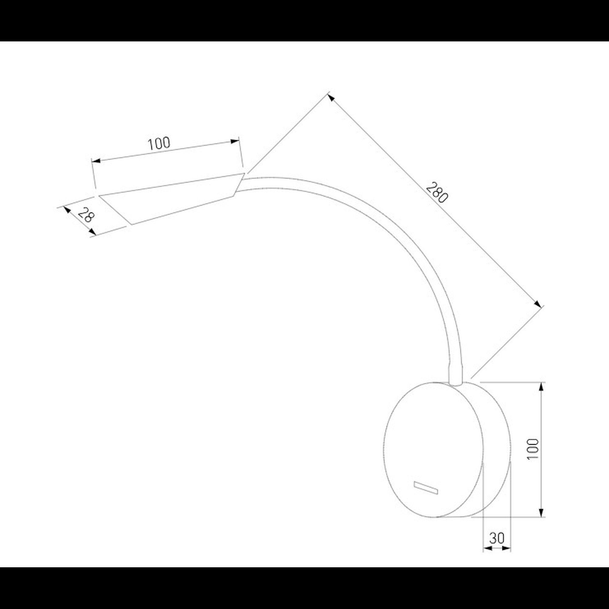 Светильник настенный светодиодный Stem Elektrostandard