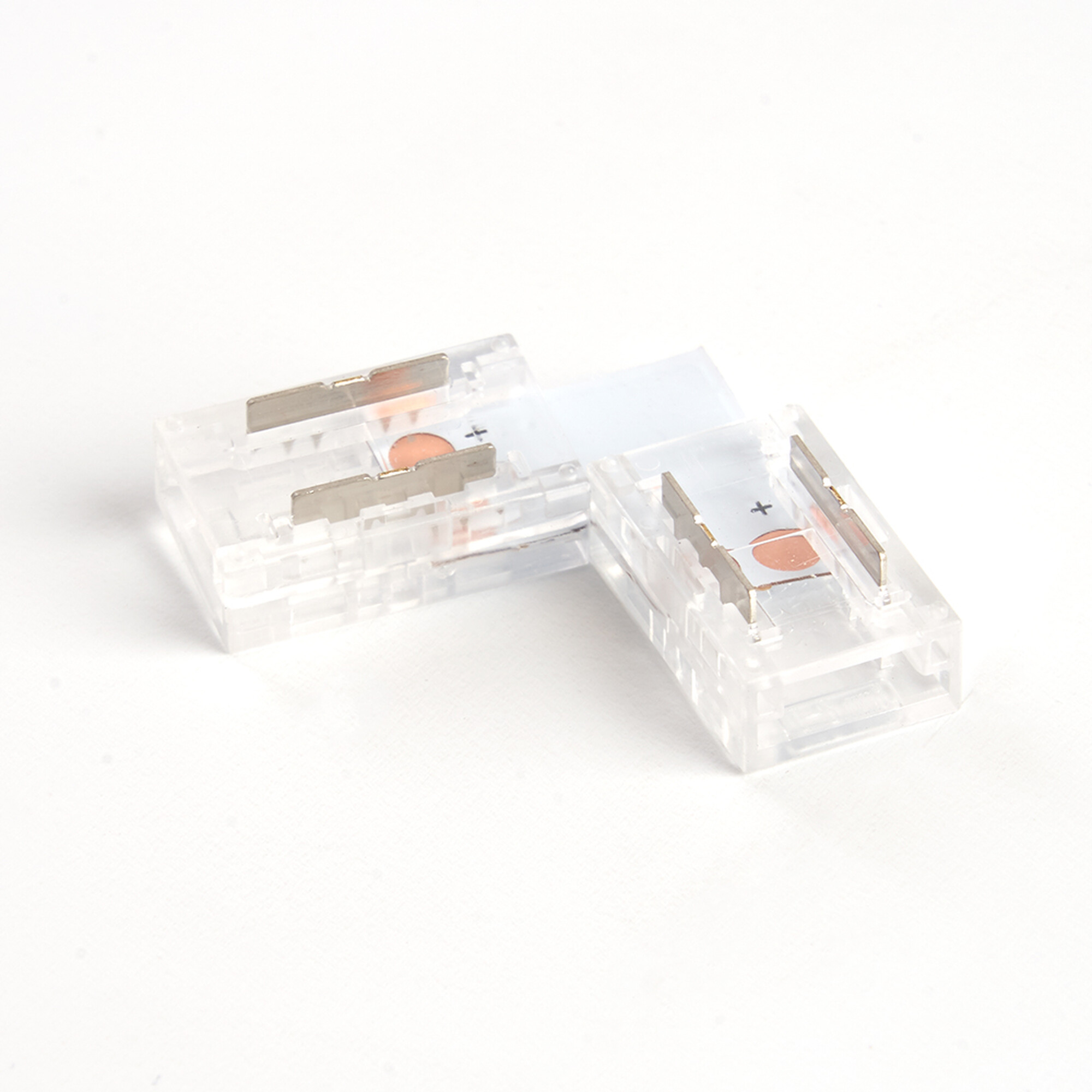 Соединитель угловой 10мм для ленты COB LS530, LD178 Feron