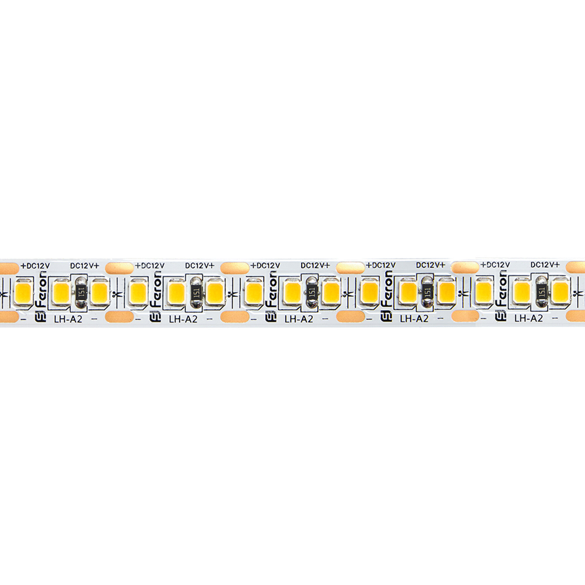 Cветодиодная лентаLS616, 180SMD(2835)/м 17Вт/м 5м IP20 12V 4000К Feron