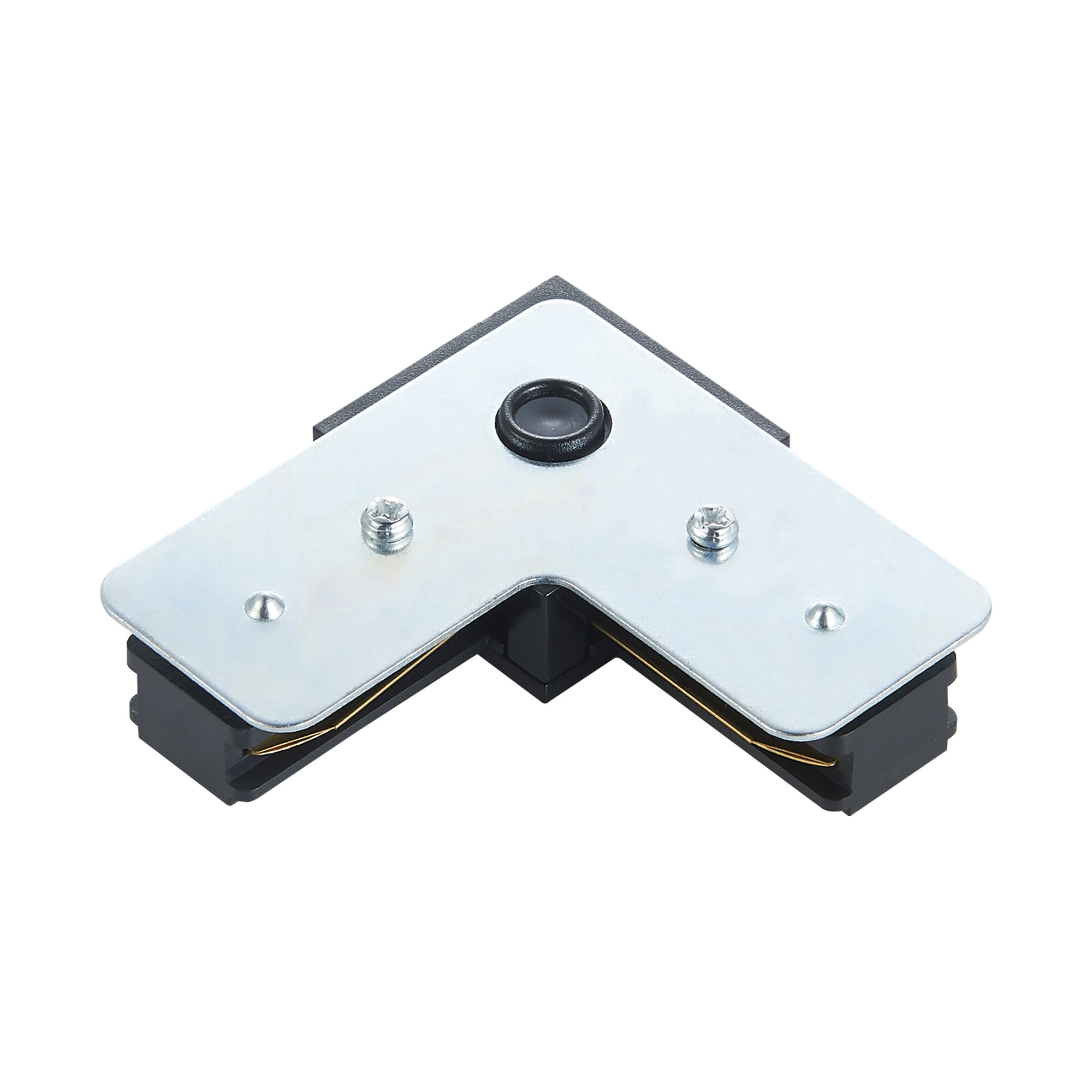 Коннектор L образный к шинопроводу однофазному Standard Чёрный SignImpress