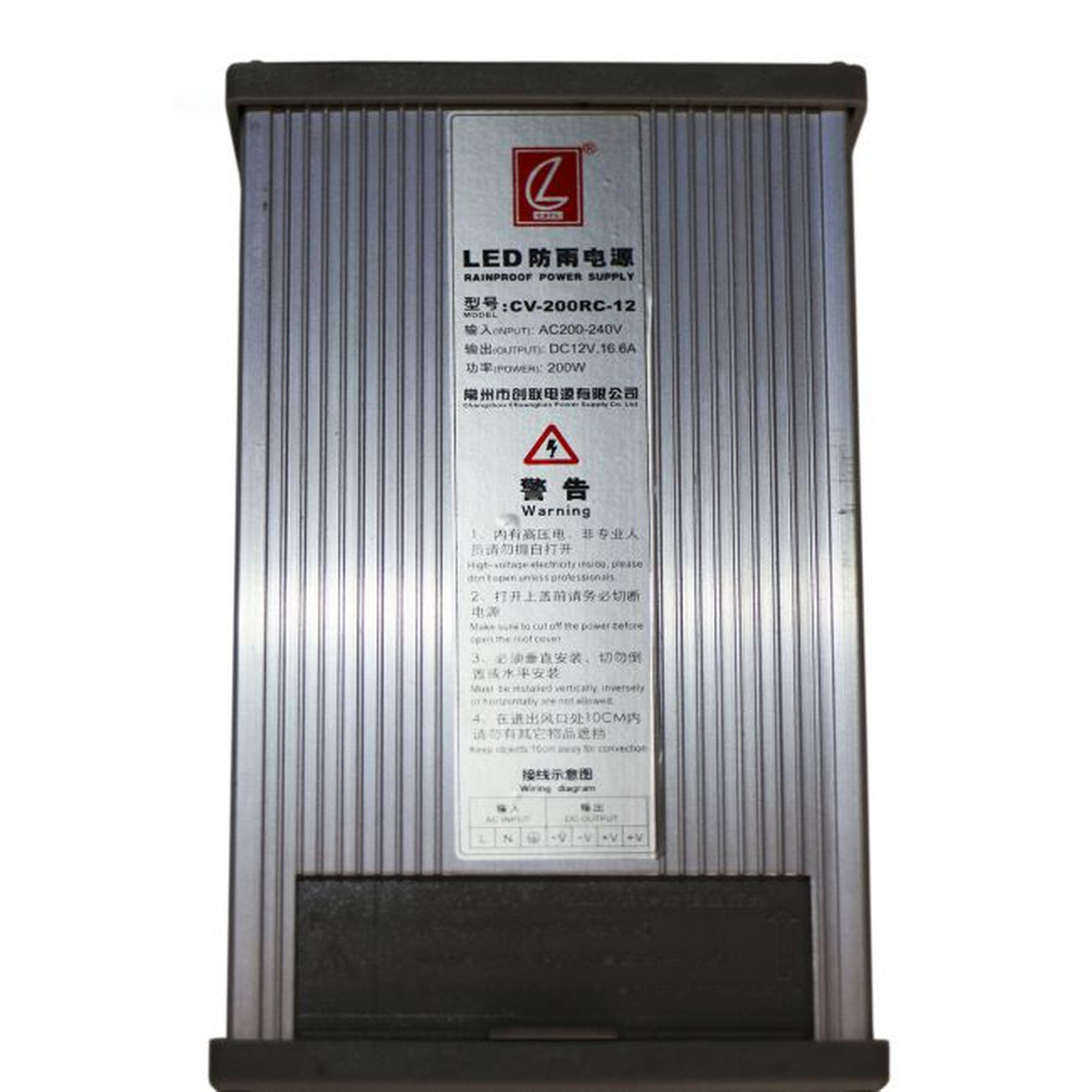 Блок питания CV-200WH-12 IP45 (распродажа)