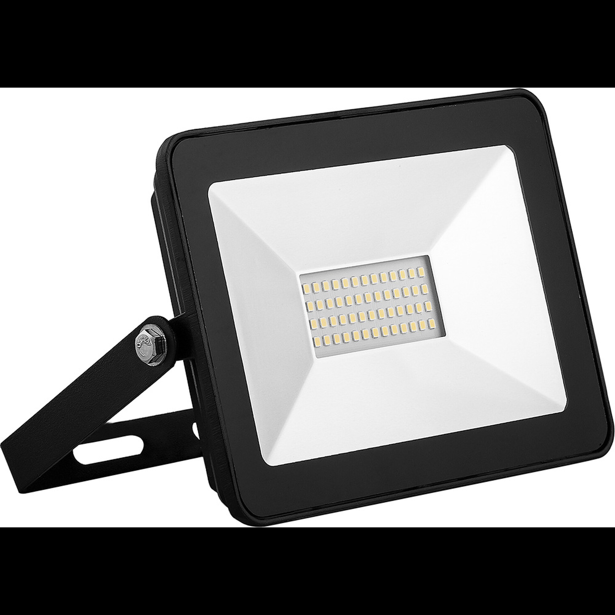 Прожектор светодиодный SFL90-30 2835SMD 30W 4000K  AC220V/50Hz IP65 черный 150*27*110 мм Feron