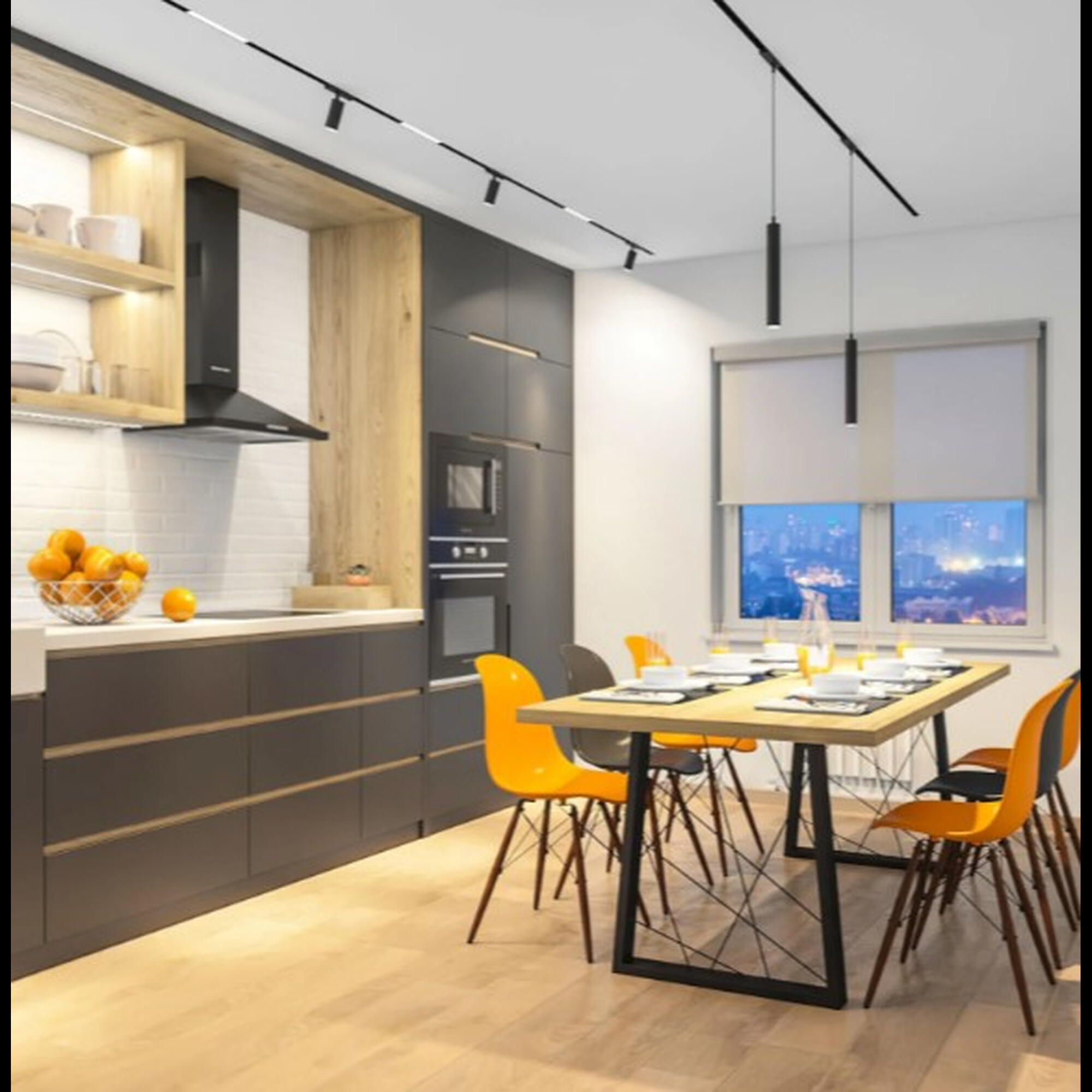 Трековый светильник DK8008-BK Denkirs