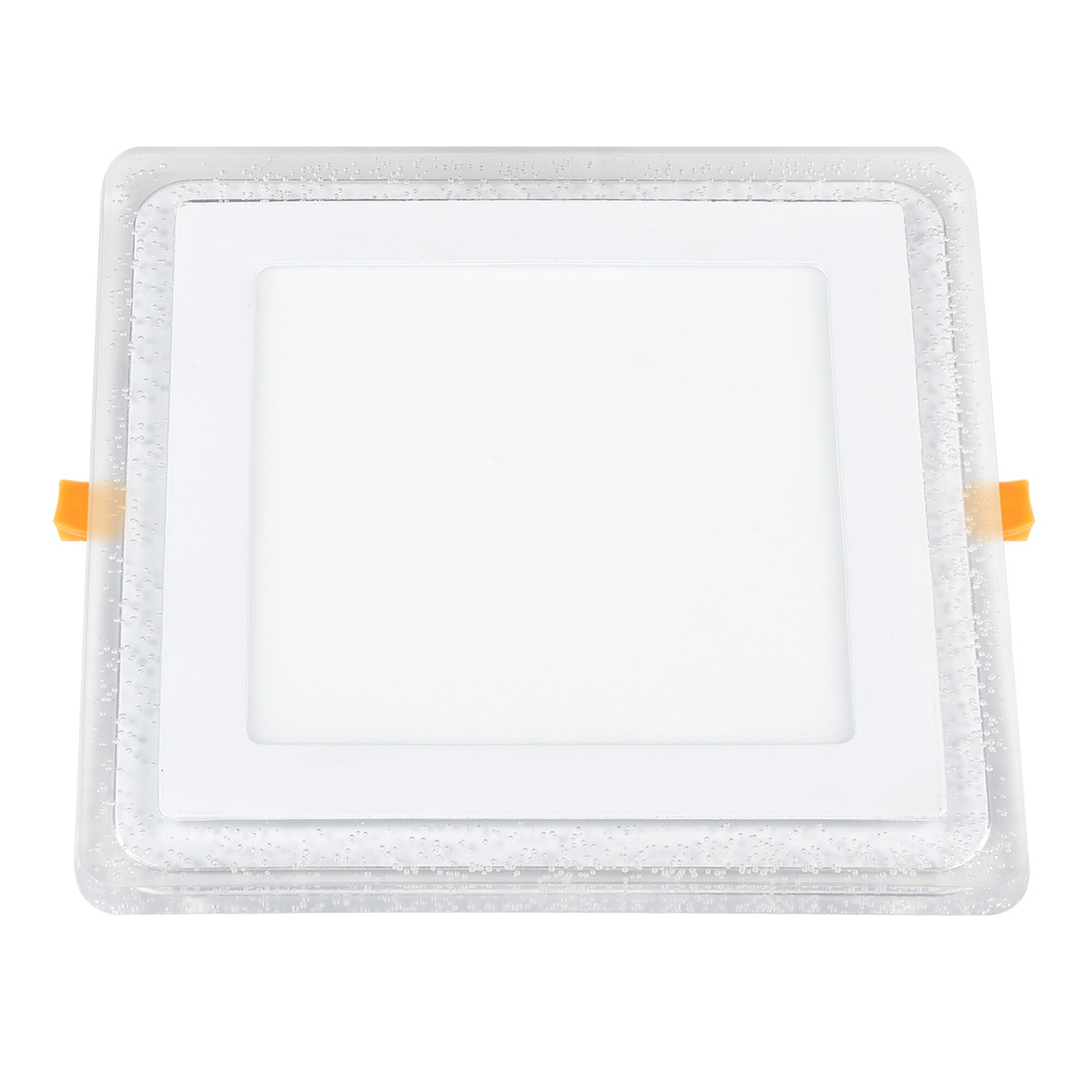 Светильник встраиваемый с подсветкой квадрат DLS024 18W 4200K Blue Elektrostandard (распродажа) 