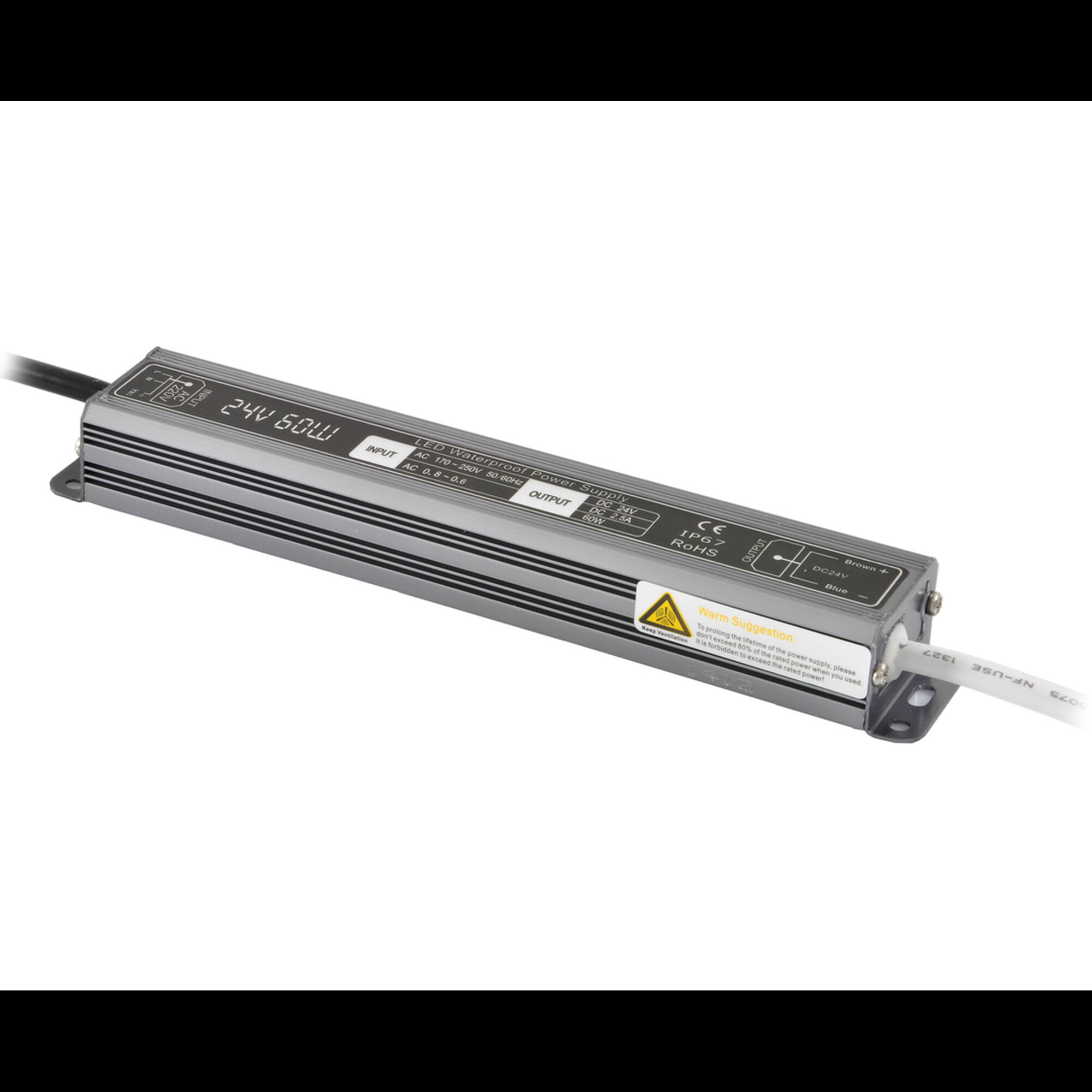 Блок питания MINI Al TPW, 60 W Влагозащитный, 24 V SWG