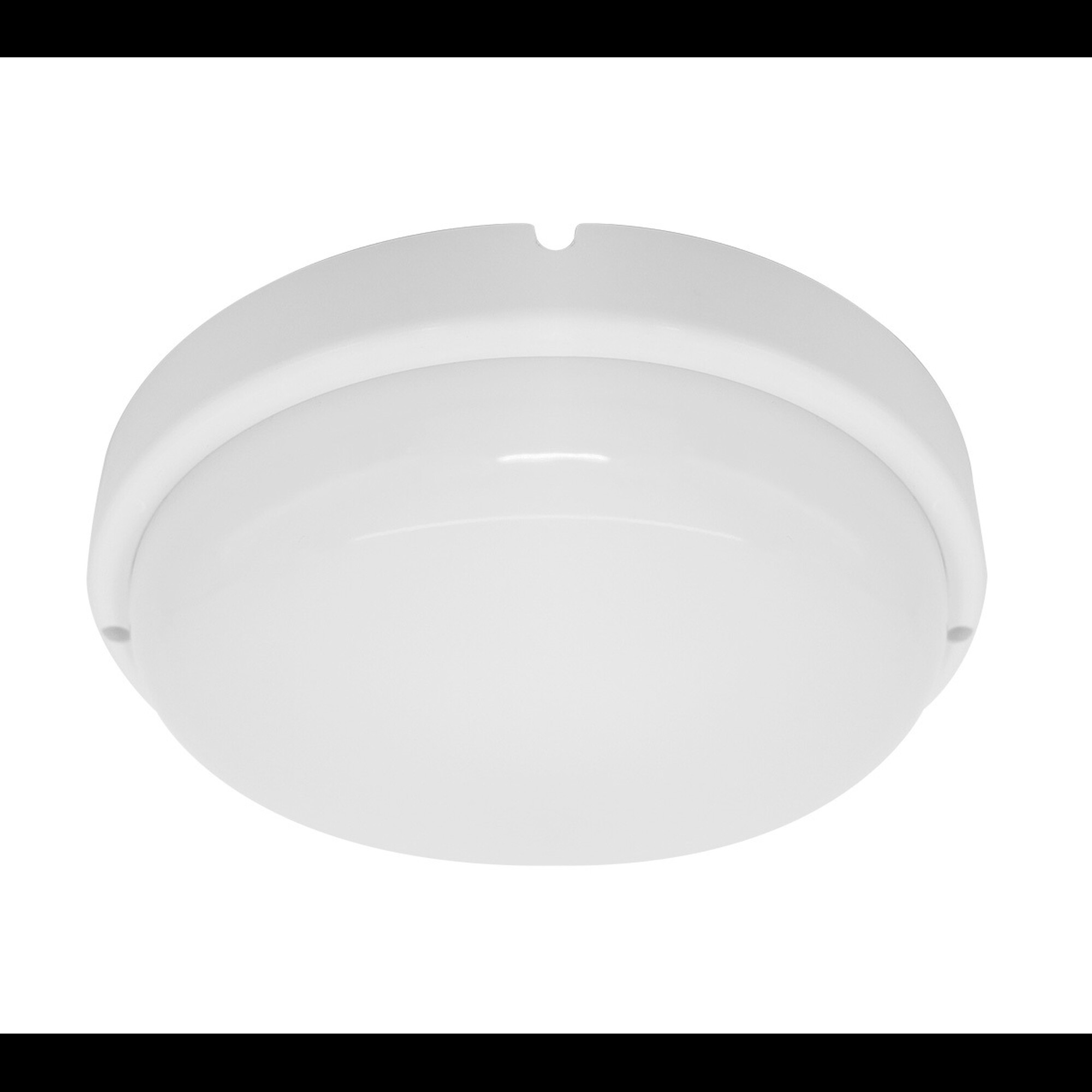 Светильник влагозащищенный круглый AL3005 8W 640Lm 6500K IP65 белый 140*50мм Feron