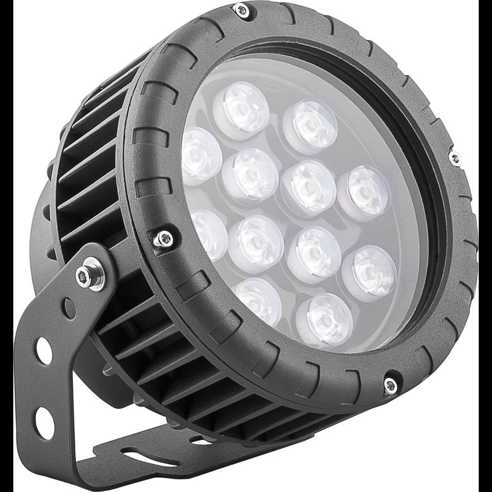 Светодиодный прожектор, D150xH200, IP65 12W 85-265V, холодный белый LL-883 Feron