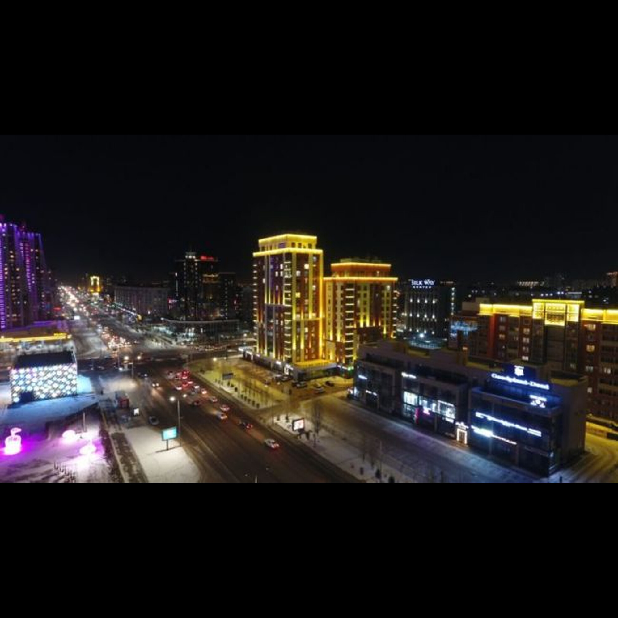 Прожектор линейный архитектурный WLN DMX 24В 36Вт RGB 10*60˚1m SignImpress