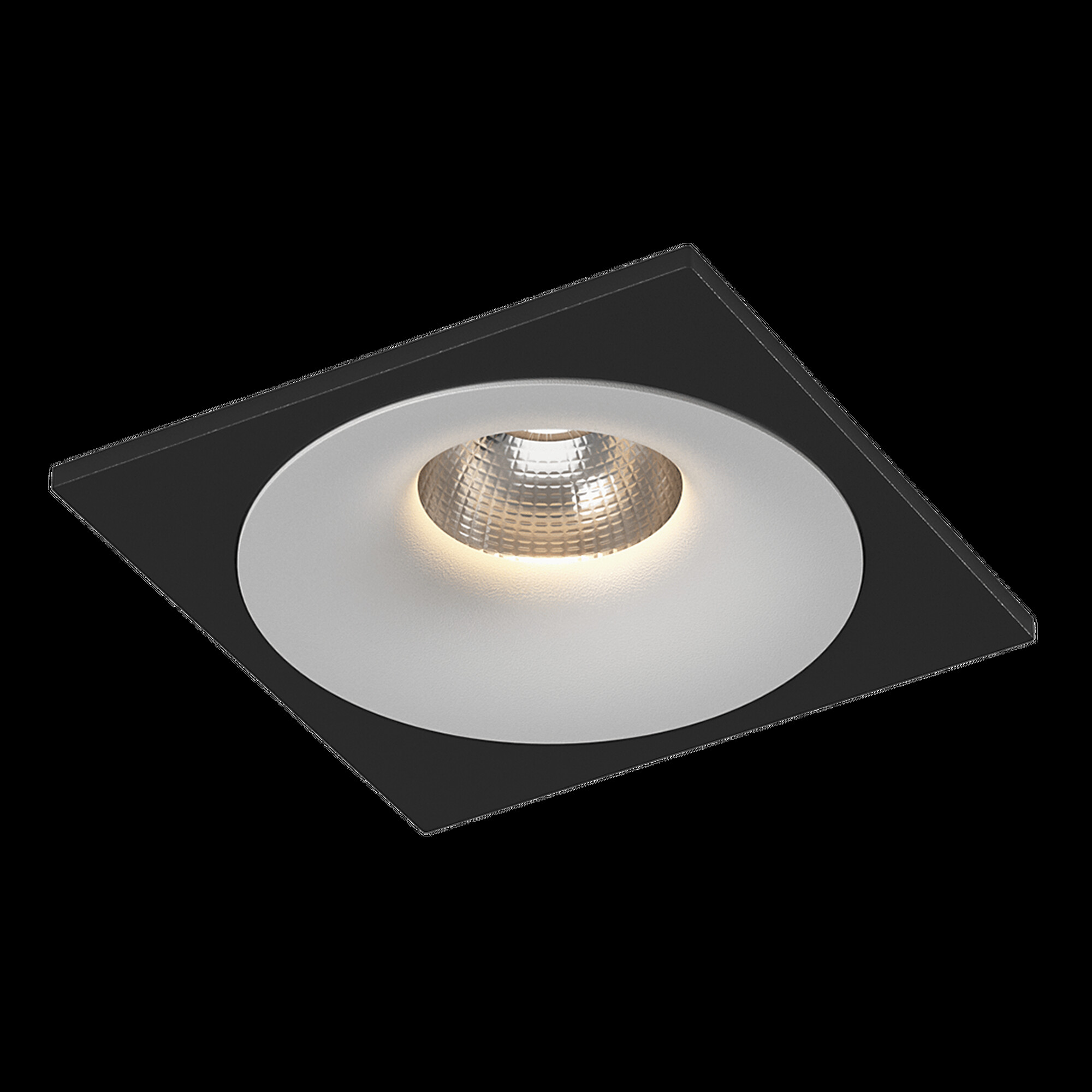 Рамка квадрат для COMBO 4, черная SWG