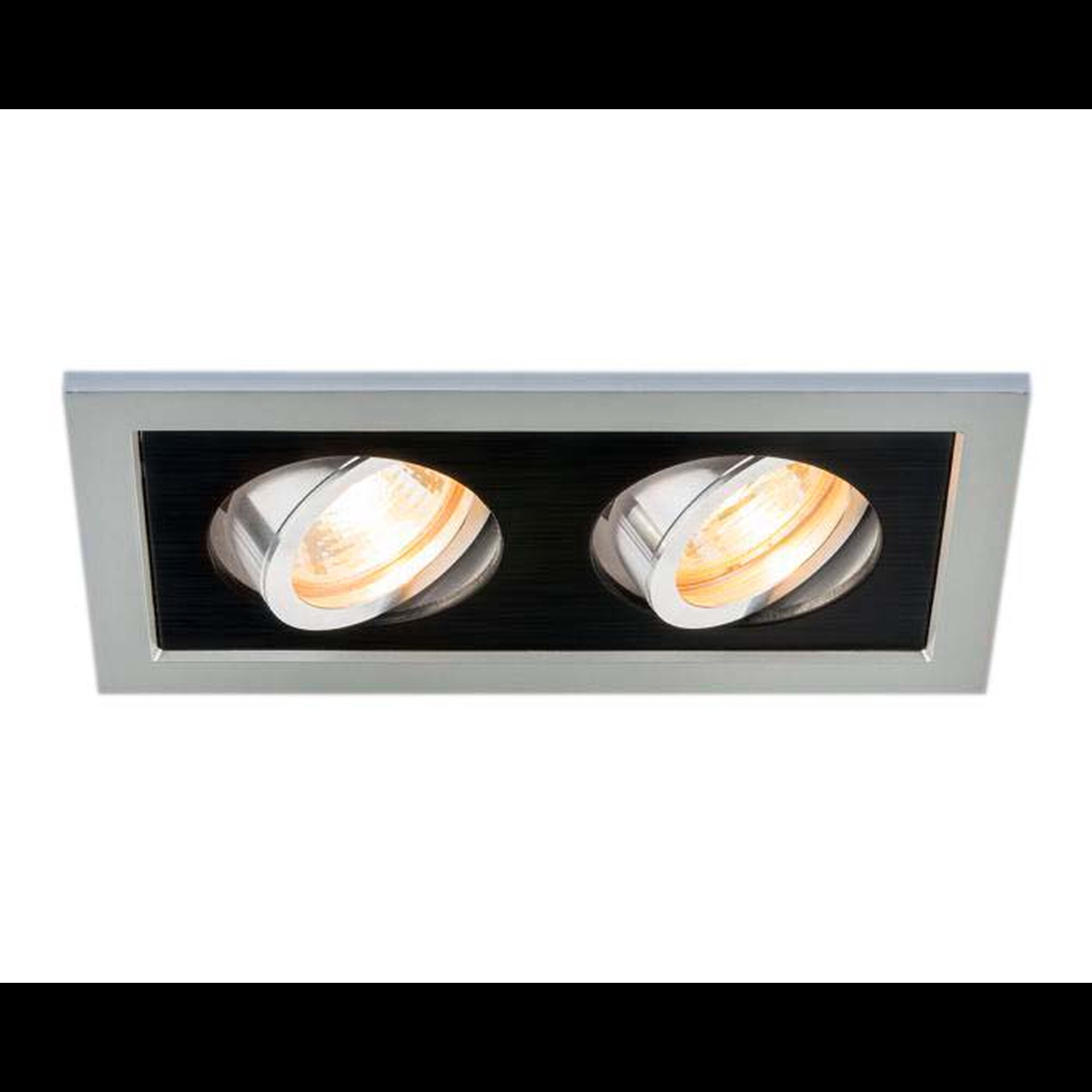 Светильник встраиваемый поворотный 1031/2 MR16 серебро/чёрный Elektrostandard (распродажа)