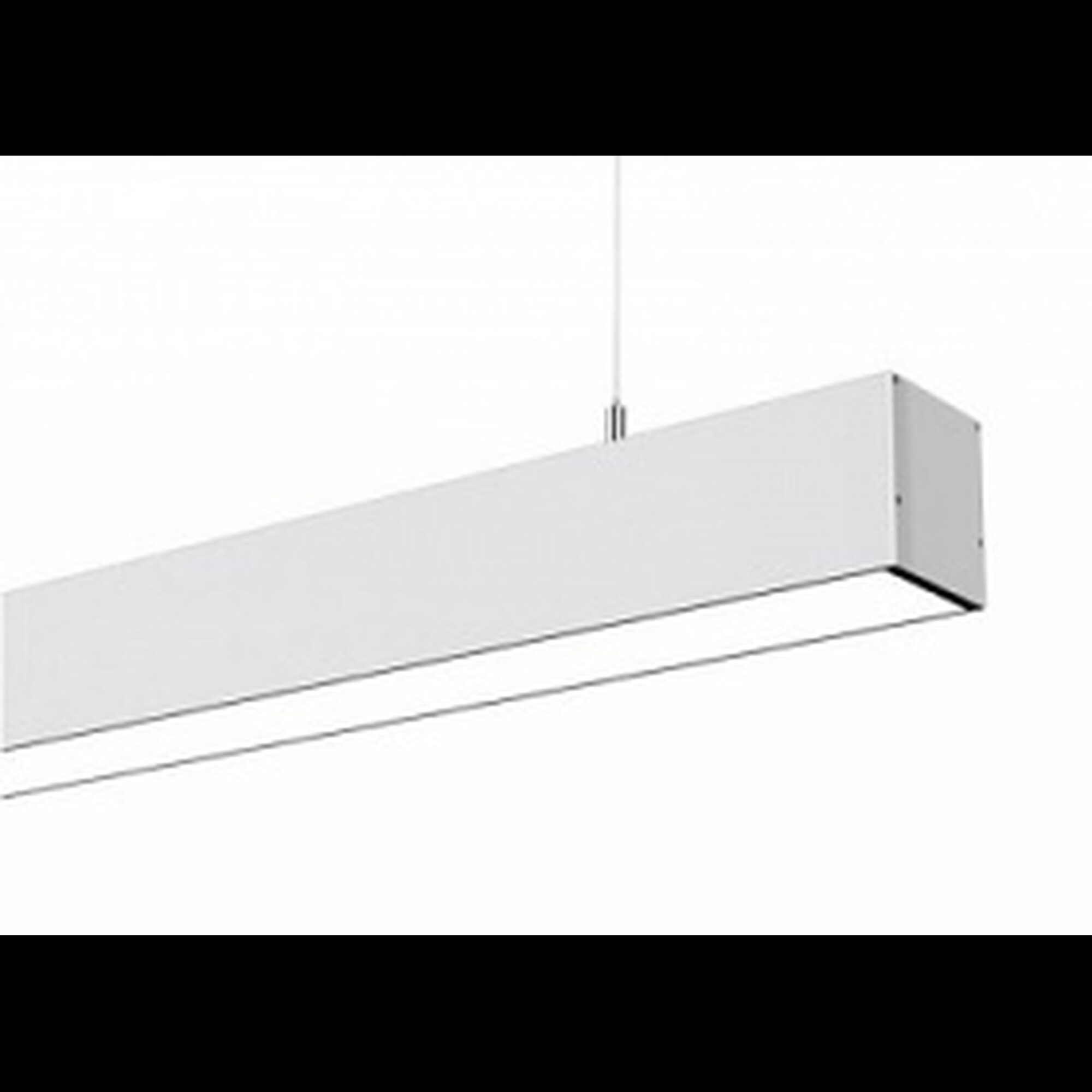 Профиль подвесной/накладной алюминиевый LS.7477 (2.5м) SWG