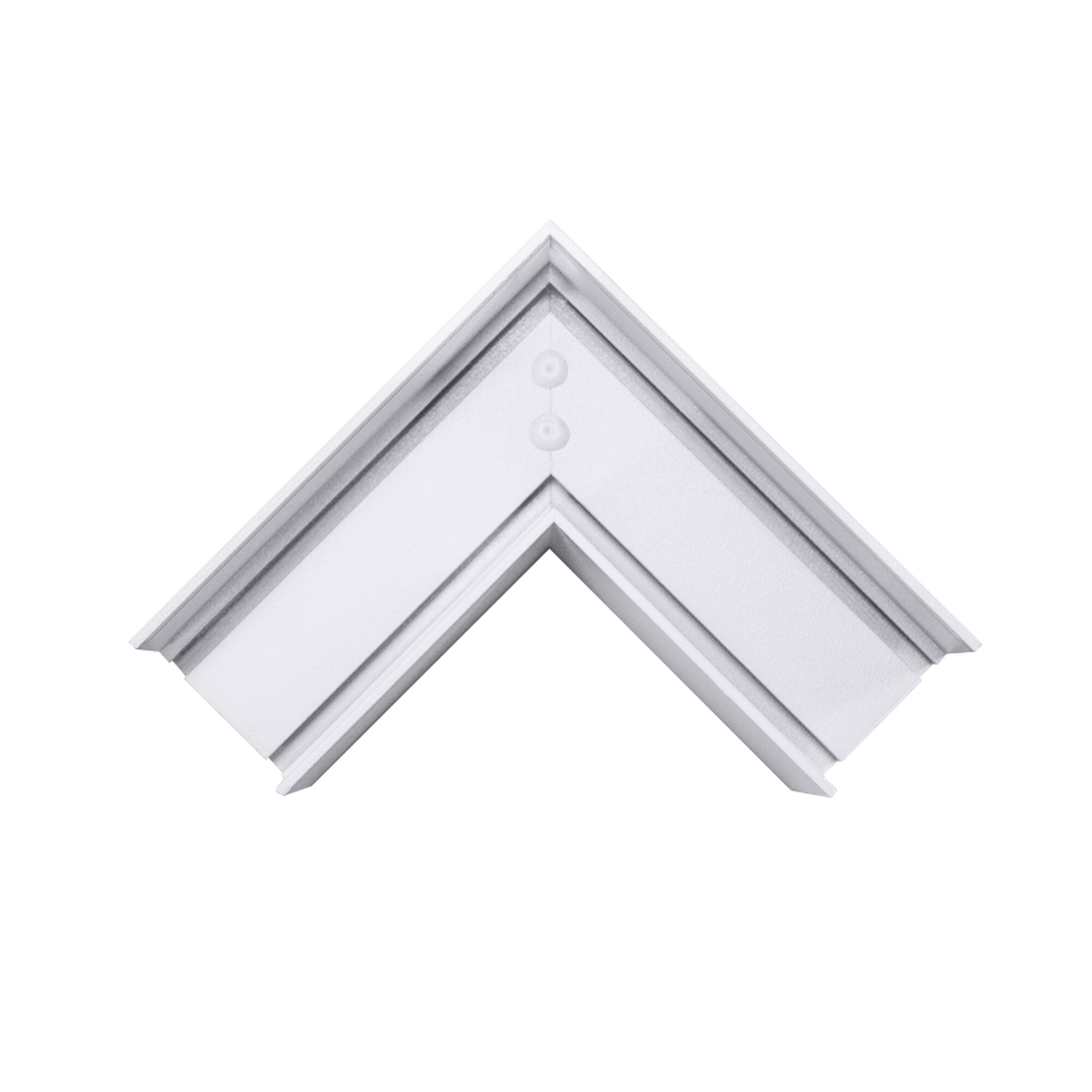 Коннектор угловой 90гр к шинопроводу однофазному магнитному Strength Белый SignImpress