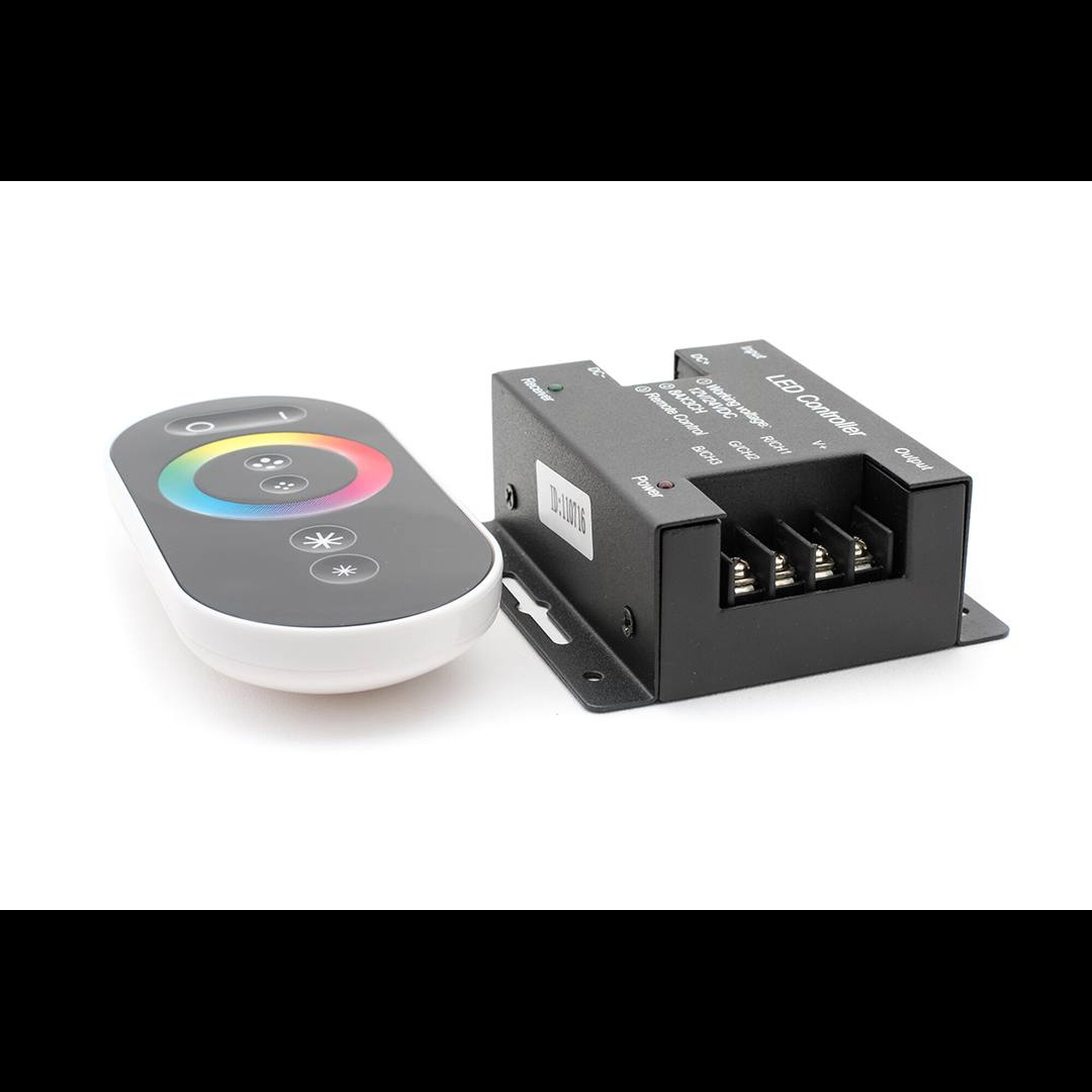 Контроллер сенсорный черный Led DELUCE 24А, 12/24 Вольт RGB SWG