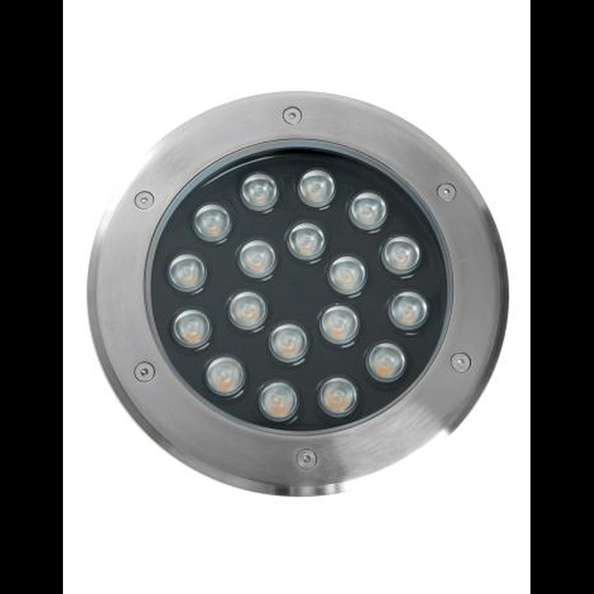 Светодиодный светильник тротуарный (грунтовый) SP2804, 20W, AC12V, низковольтный, 4000K, металл Fero