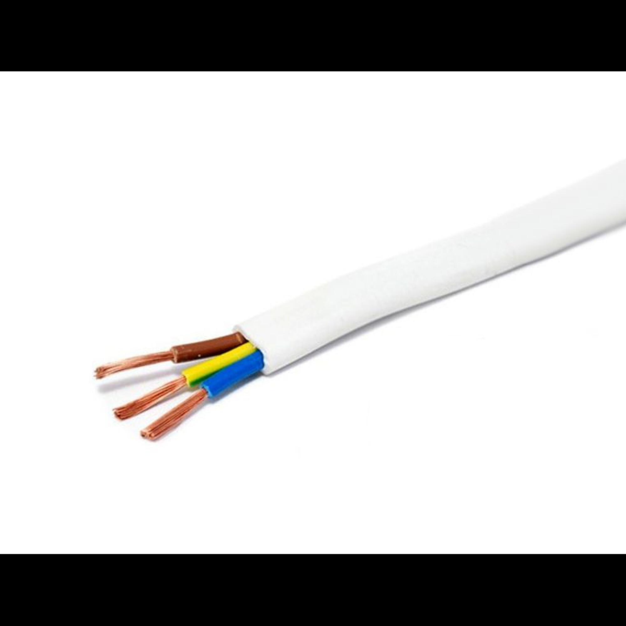 Провод ШВВП 3х0,75 белый 200 СК