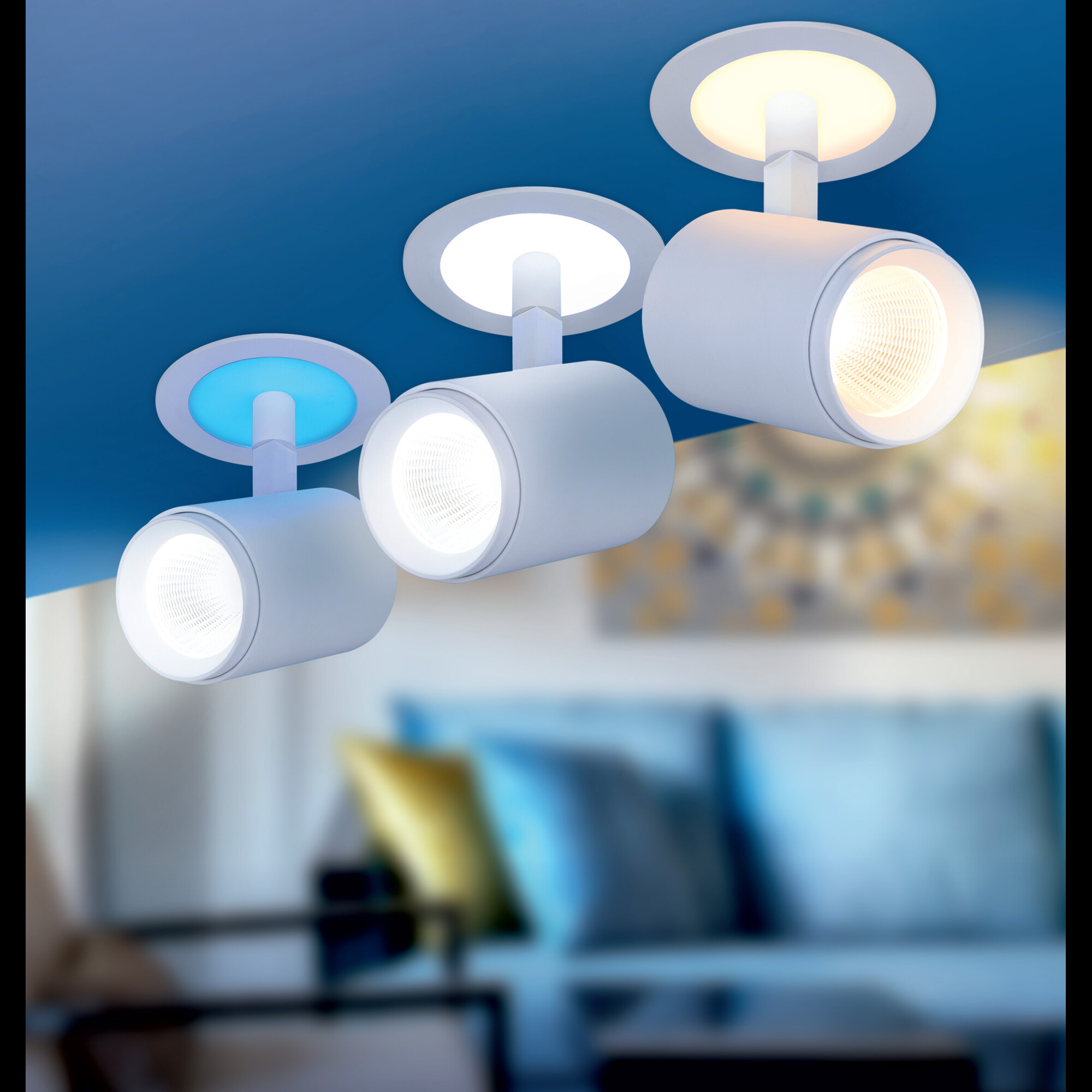 Светильник встраиваемый светодиодный DSR002 9W+3W 6500K белый матовый Elektrostandard (распродажа)